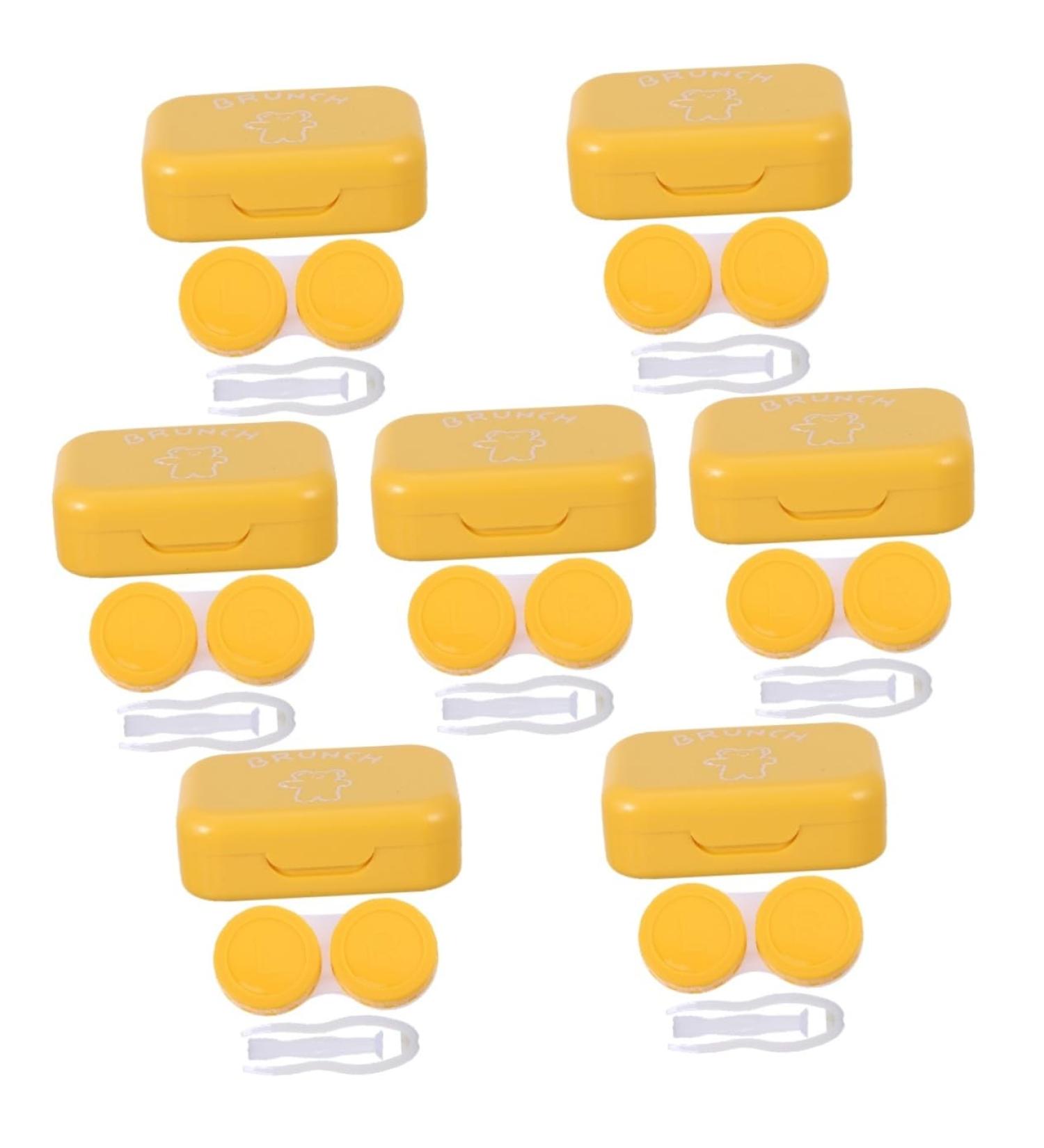 Partykindom 4Tlg Colored Contact Lens Holder - Protective Storage Containers for Eye Contacts | Ship Internationally - Buy Online on GoSupps.com