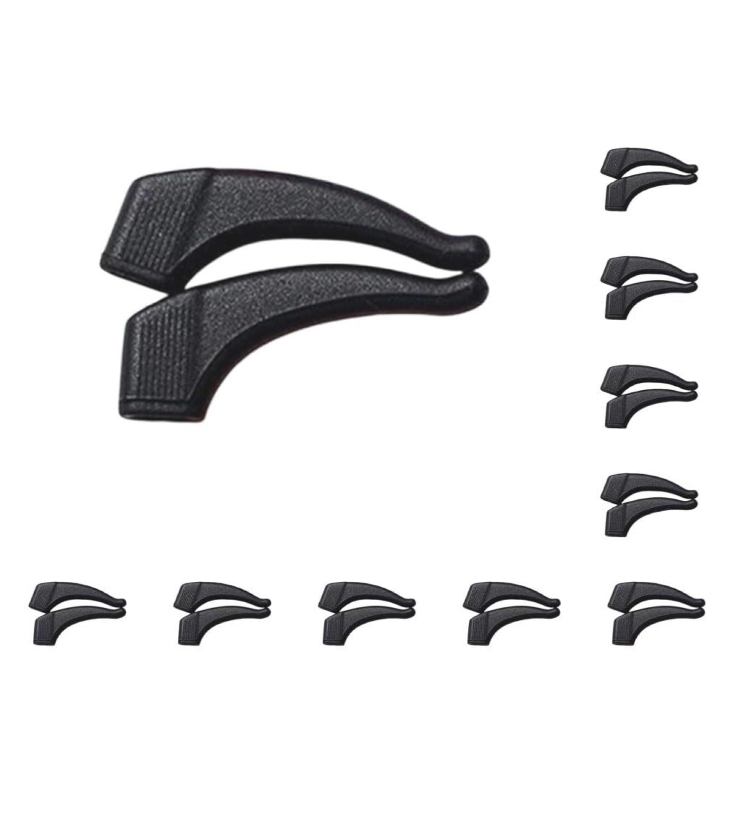 Geardeangloow Non-Slip Glasses Ear Hook - Silicone Eyeglass Grips 10 Pack (White) | Lightweight & Comfortable - Ideal for Secure Fit - Buy Online on GoSupps.com