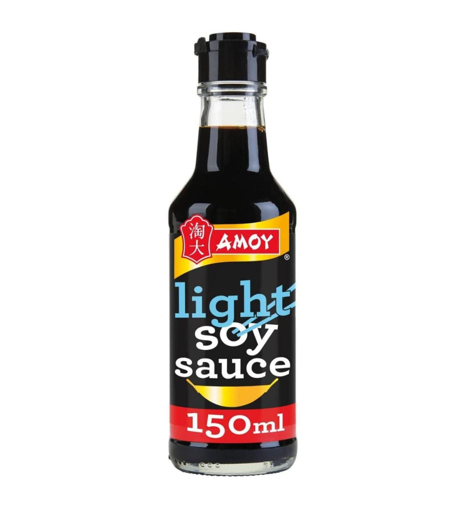 2 x Amoy Light Soy Sauce 12 x 150ml