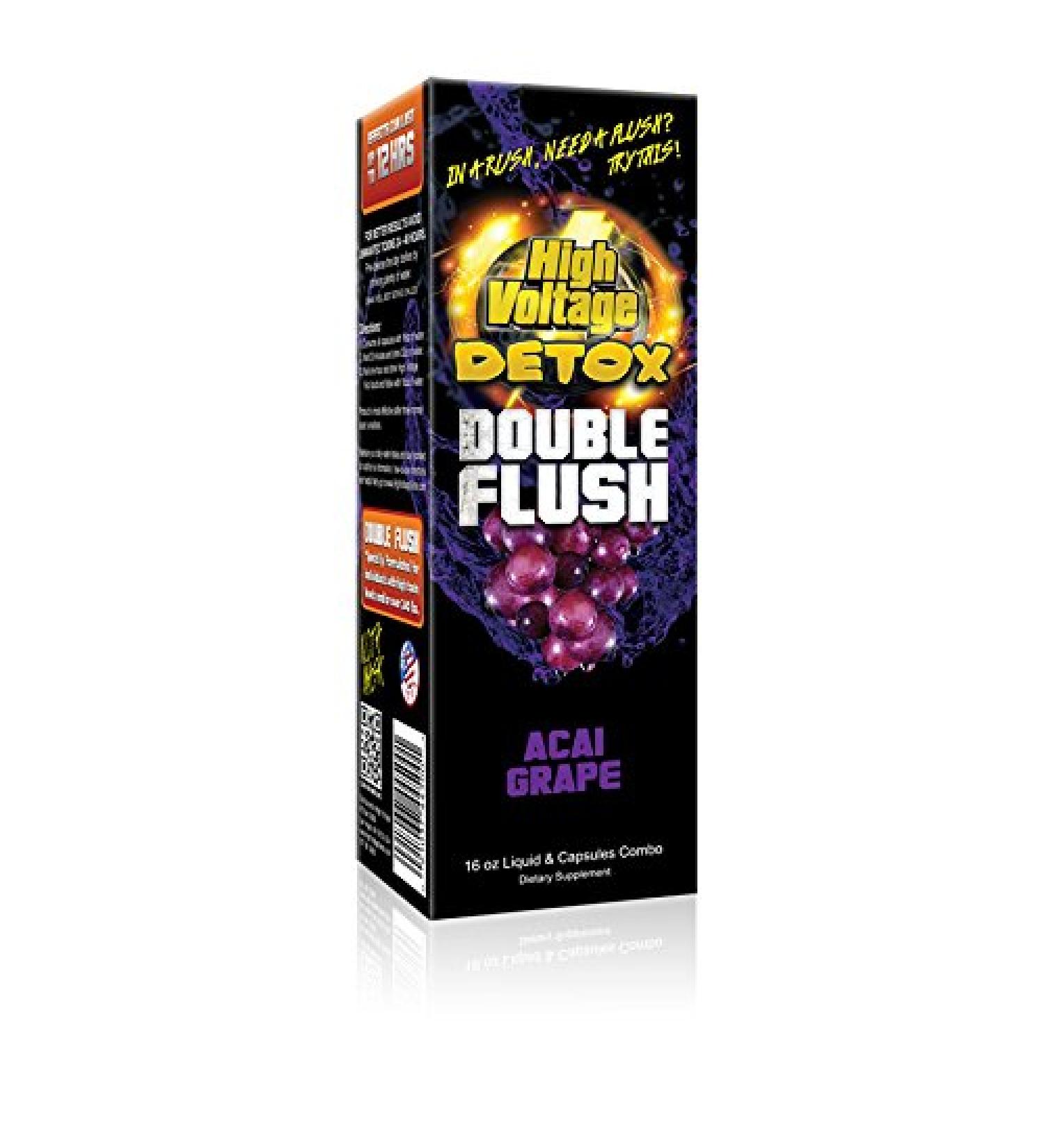 High Voltage Detox Double Flush Acai Grape