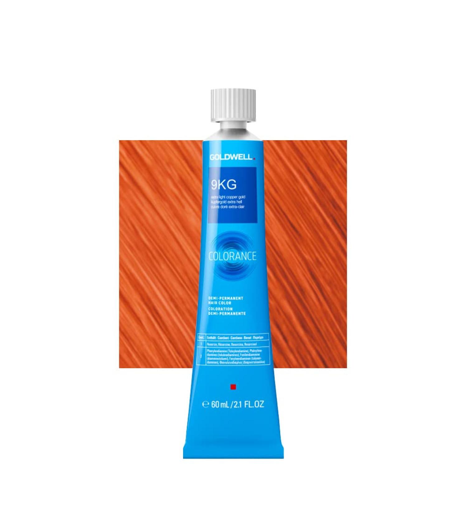 GOLDWELL Colorance 9KG Extra Light Copper Gold tb 60ml