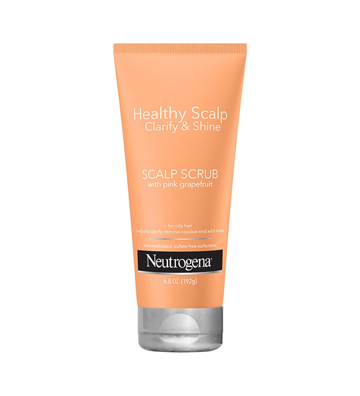 Healthy Scalp Clarify and Shine Scalp Scrub with Pink Grapefruit - Exfoliating Cleaner Hair Mask with Vitamin C - Buy Online on GoSupps.com