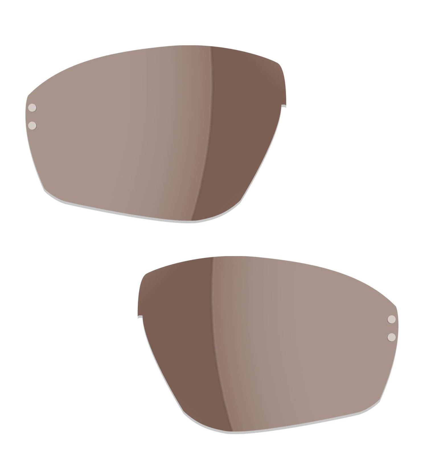 Replacement lenses for adidas Evil Eye Halfrim and Pro a167 a181 a402 ad07 ad08 size L (LST contrast silver)