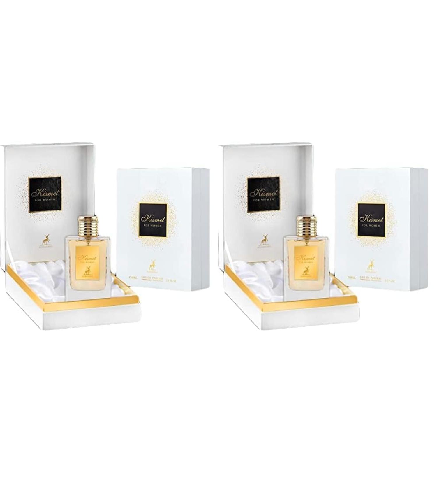 ALHAMBRA LATTAFA KISMET 3.4 EAU DE PARFUM SPRAY FOR WOMEN (Pack of 2) 3.4 (Pack of 2)