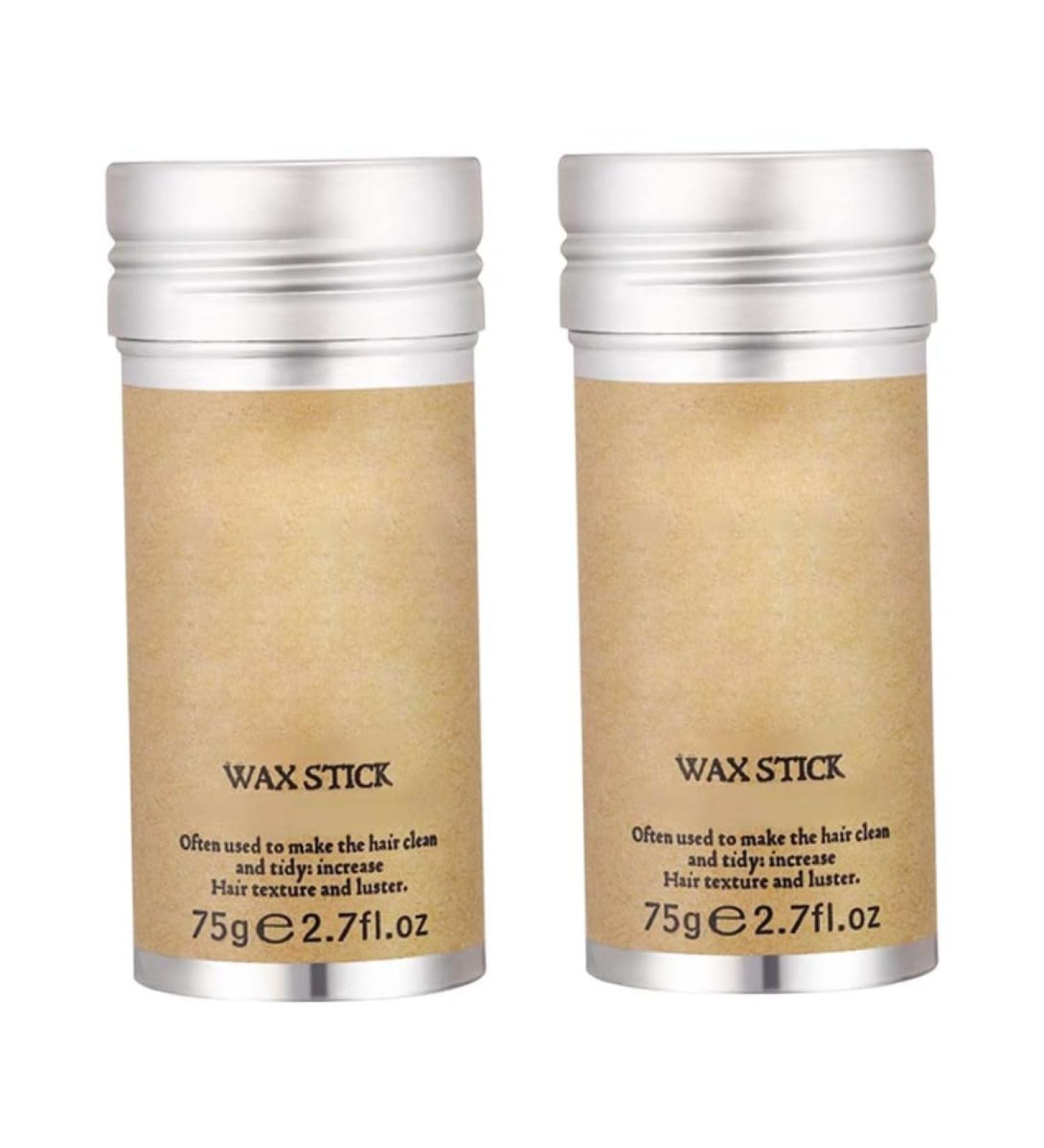 Hair Wax Stick Hair Wigs Edge Control Stick Hair Pomade Stick Broken Hair Shaping Wax 2PCS Hairdressing Tool - Buy Online on GoSupps.com