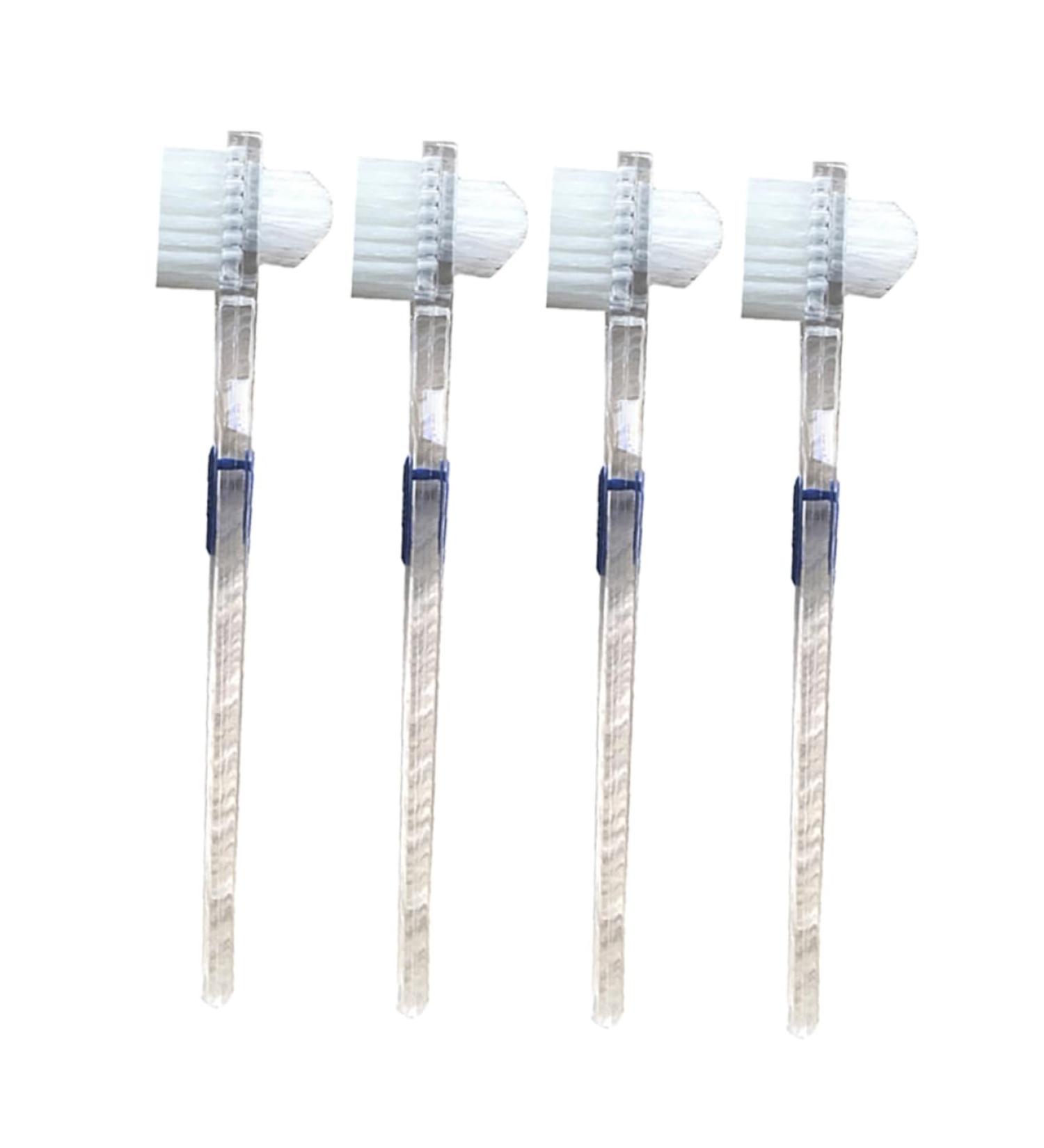 Mobestech Double-Headed Toothbrush for Prosthetic Teeth - Double-Sided Cleaning Brush | Manual Toothbrush for Optimal Oral Care - Buy Online on GoSupps.com