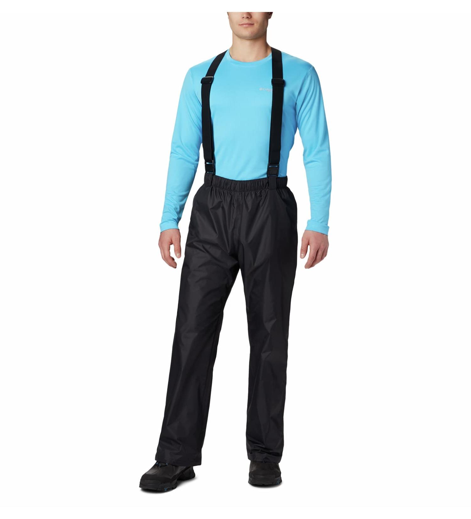Columbia Men's PFG Storm Bib Pant Black - Size 6X x 32 L - Buy Online on GoSupps.com