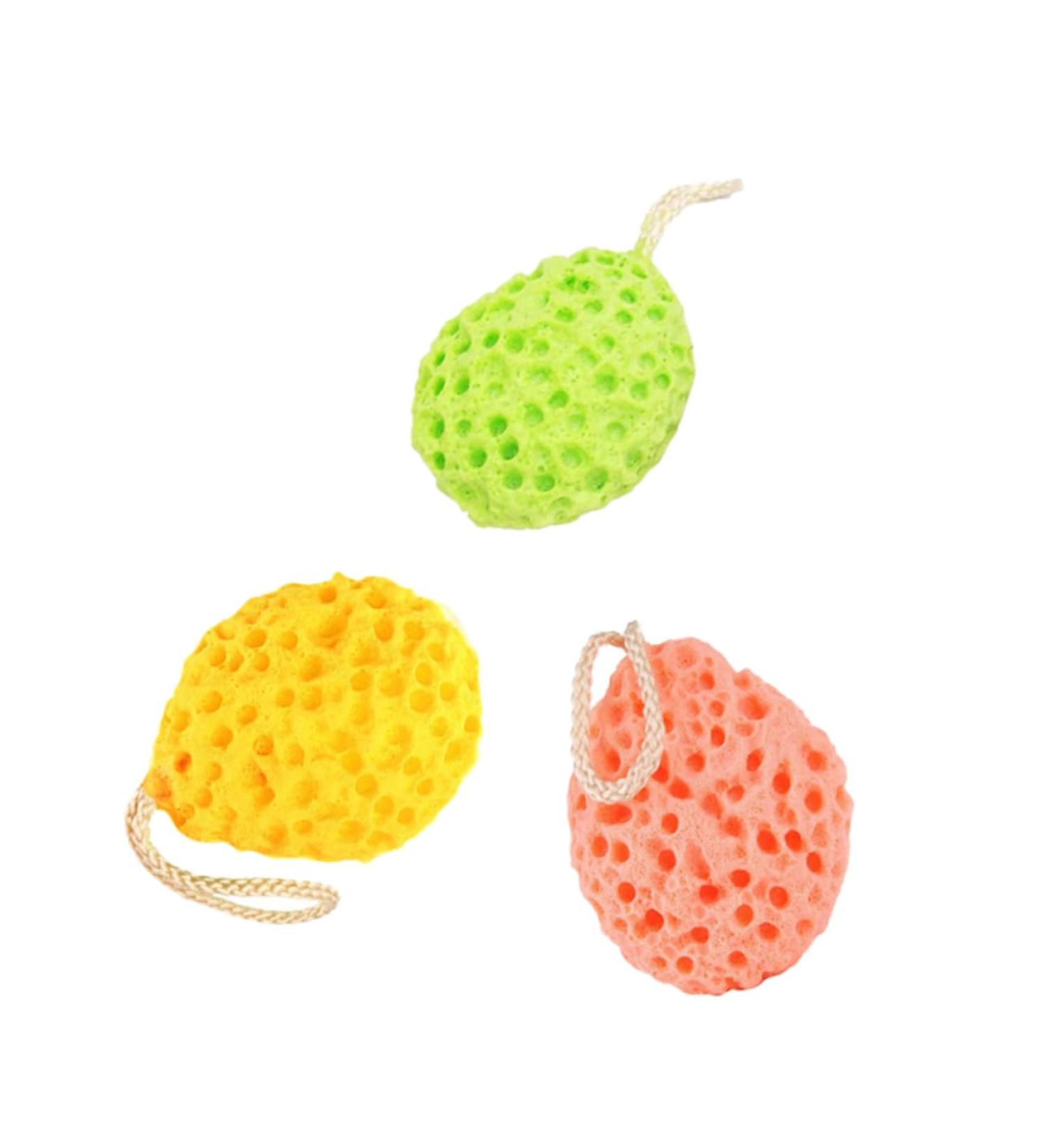 Beavorty 3pcs Bath Ball Set - Premium Bath Sponge & Shower Ball for Luxurious Cleansing | International Shipping Available - Buy Online on GoSupps.com