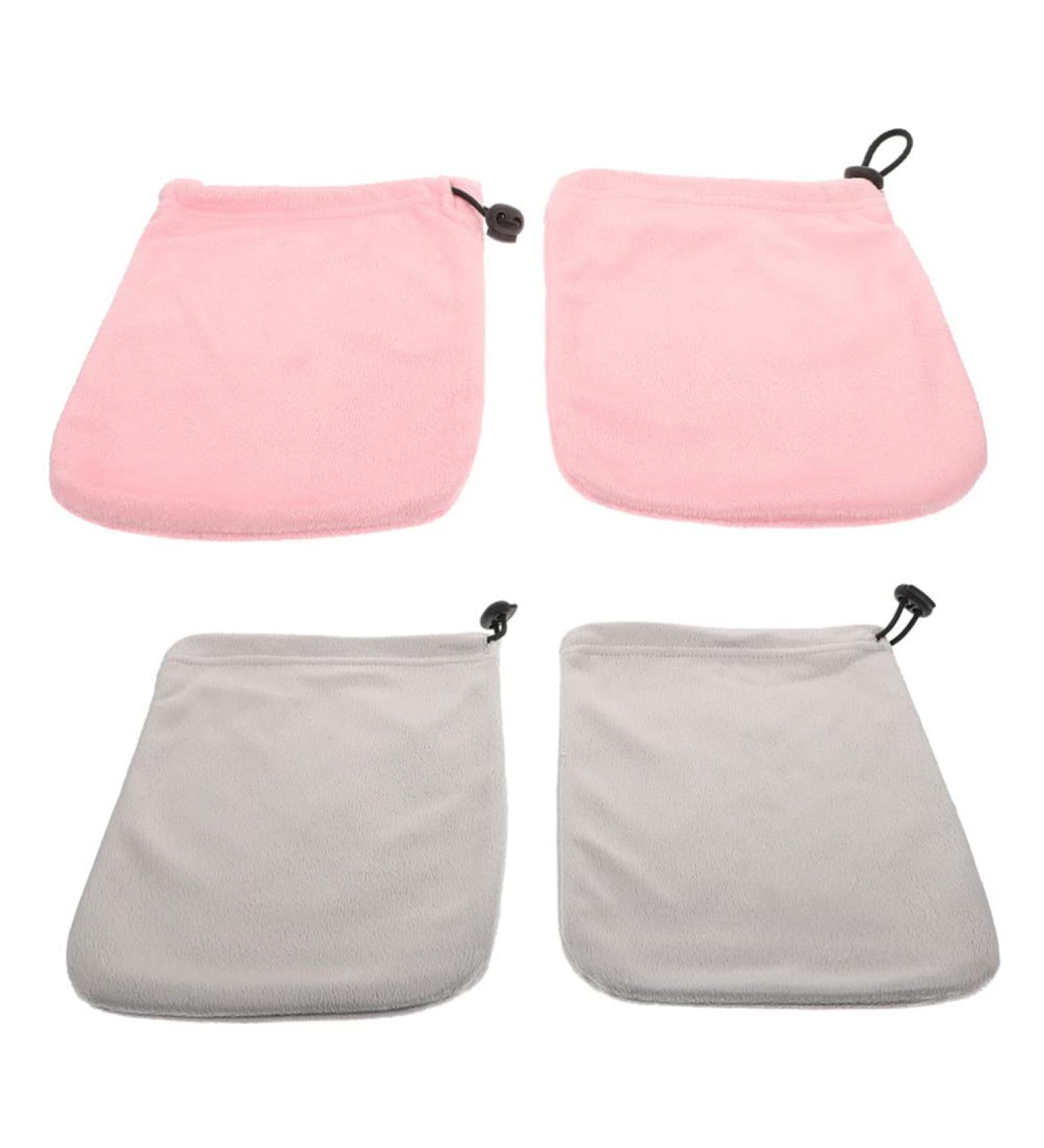 Buy 2 Pairs of Paraffin Wax Isolated Gloves & Foot Bath Cover Socks | Ultimate Hand Care Kit with Plush Floor Mat | International Shipping Available - Buy Online on GoSupps.com
