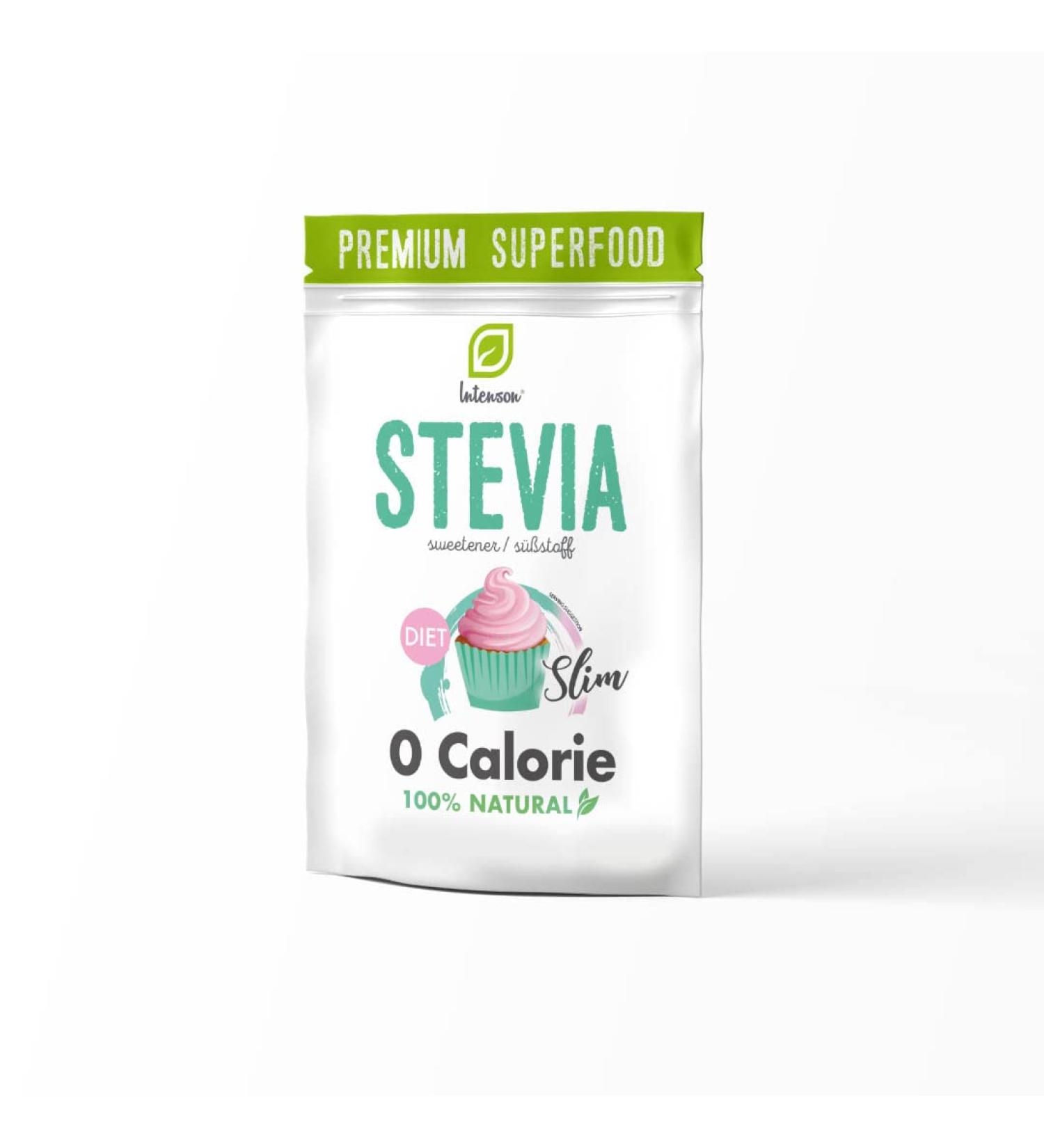 Intenson Stevia 1kg | Erythritol + Stevia | Calorie free | Stevia Granules | Low Carb Sugar | 1000g