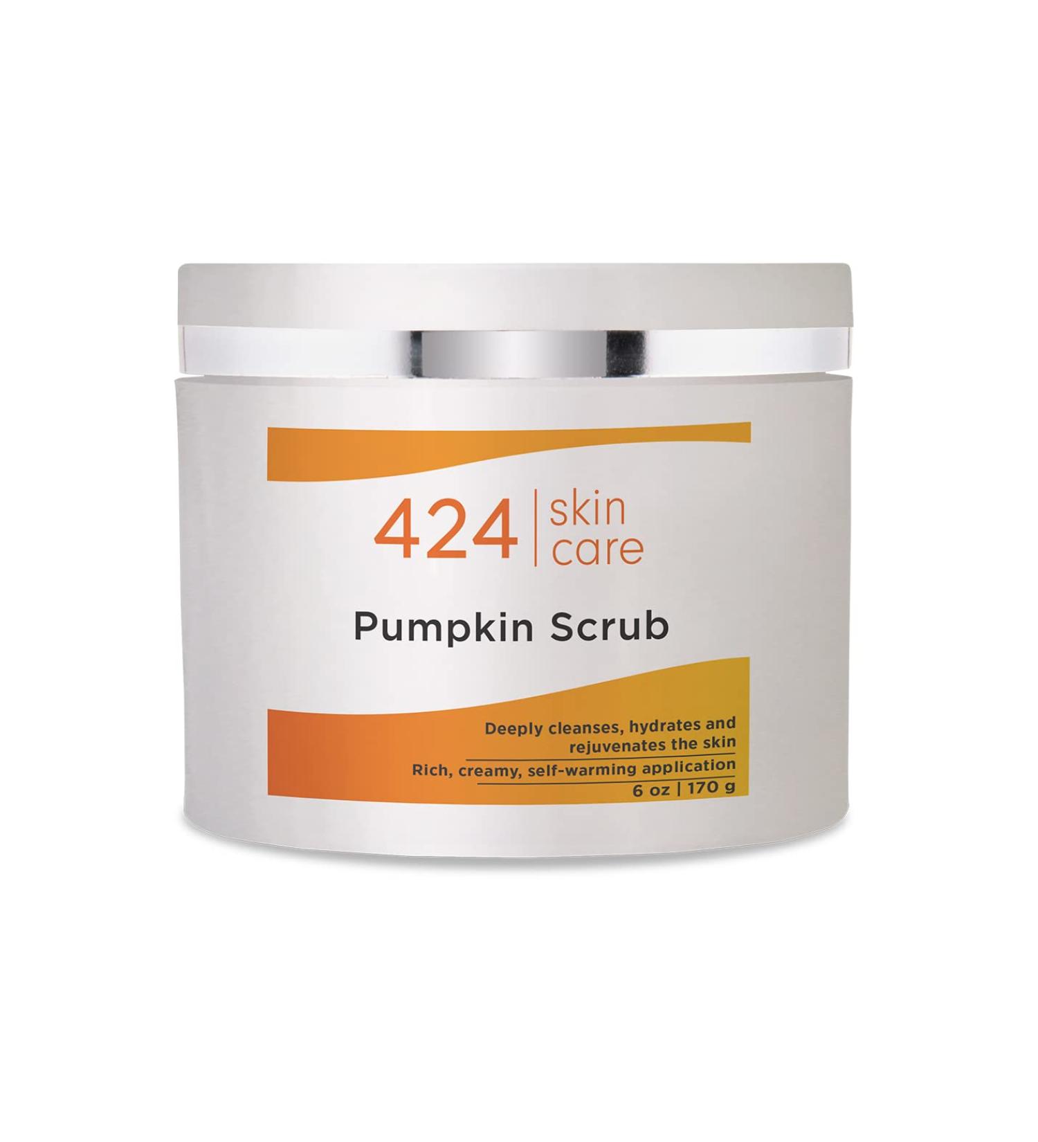 424 Skin Care Pumpkin Scrub - Dermatologist Tested & Recommended - Clinically Proven Formula 6 Fl Oz - Buy Online on GoSupps.com