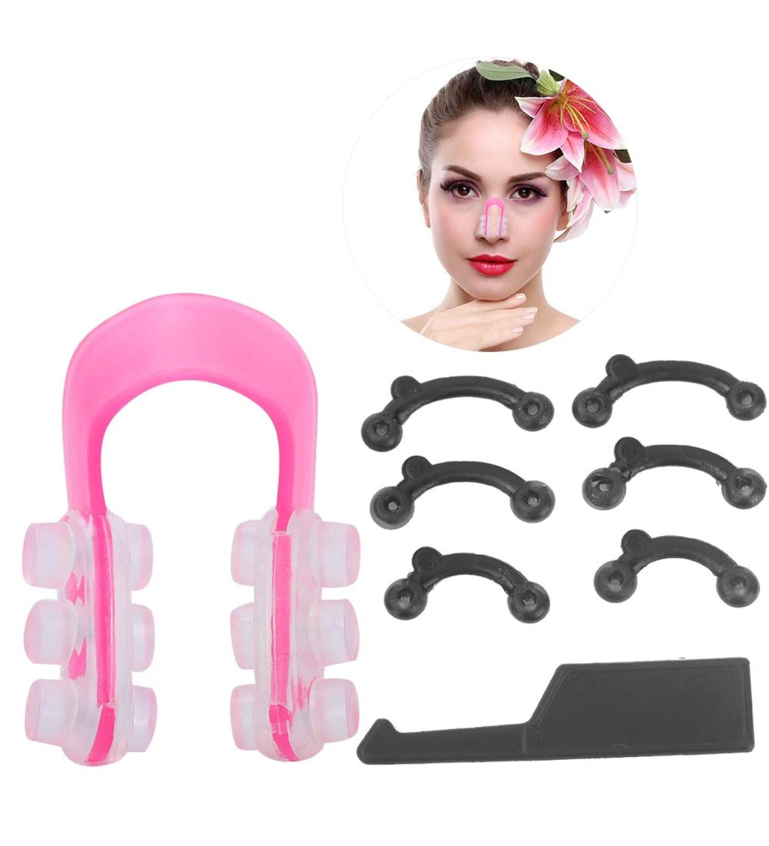 Nose Up Invisible Nose Shaper Shaping Lifting Straightening Clip Bridge Beauty Enhancer Nose Slimming Device Straightener Corrector High Up Tool for Men and Women () Pink - Buy Online on GoSupps.com