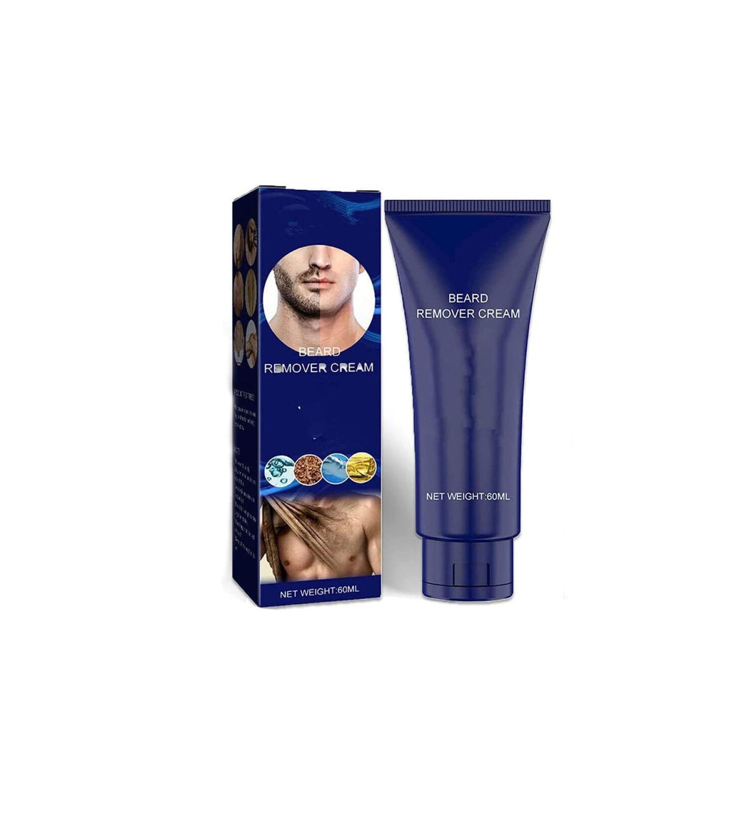 Cr me d' pilation permanente pour homme - P te pilatoire pour visage - Spray d' pilation pour homme - Cr me pilatoire - Convient tous les types de peau (1 pi ce) - Buy Online on GoSupps.com