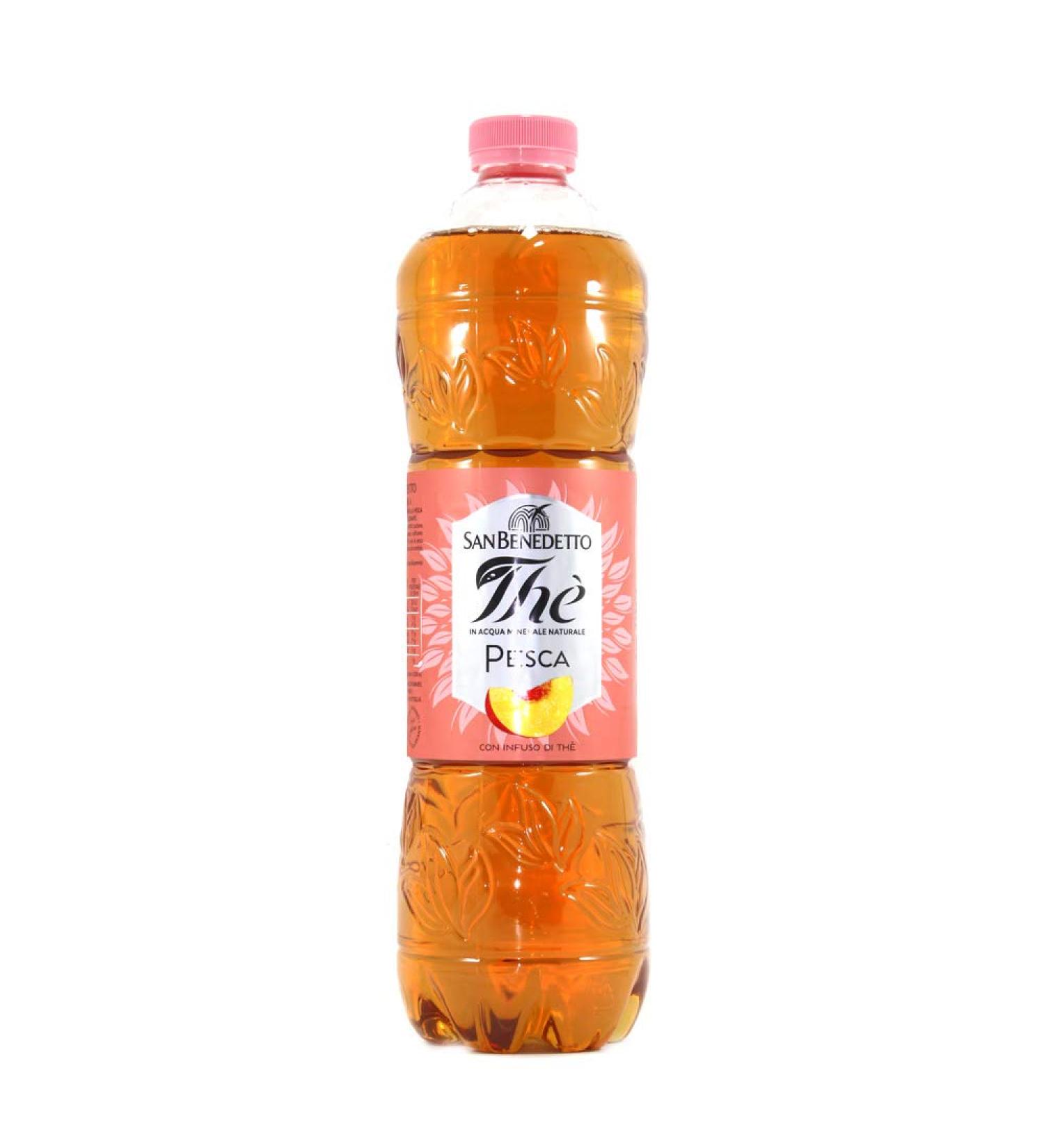 San Benedetto San Benedetto 6 x Peach Iced Tea 1.5L for Pets 100% Italian.