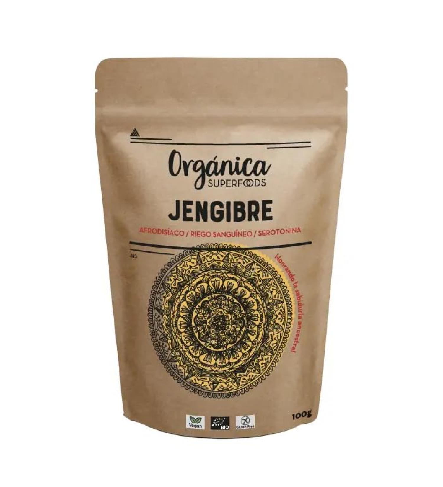 Org nica Superfoods SL Org nica Superfoods Organic ginger powder 100 g