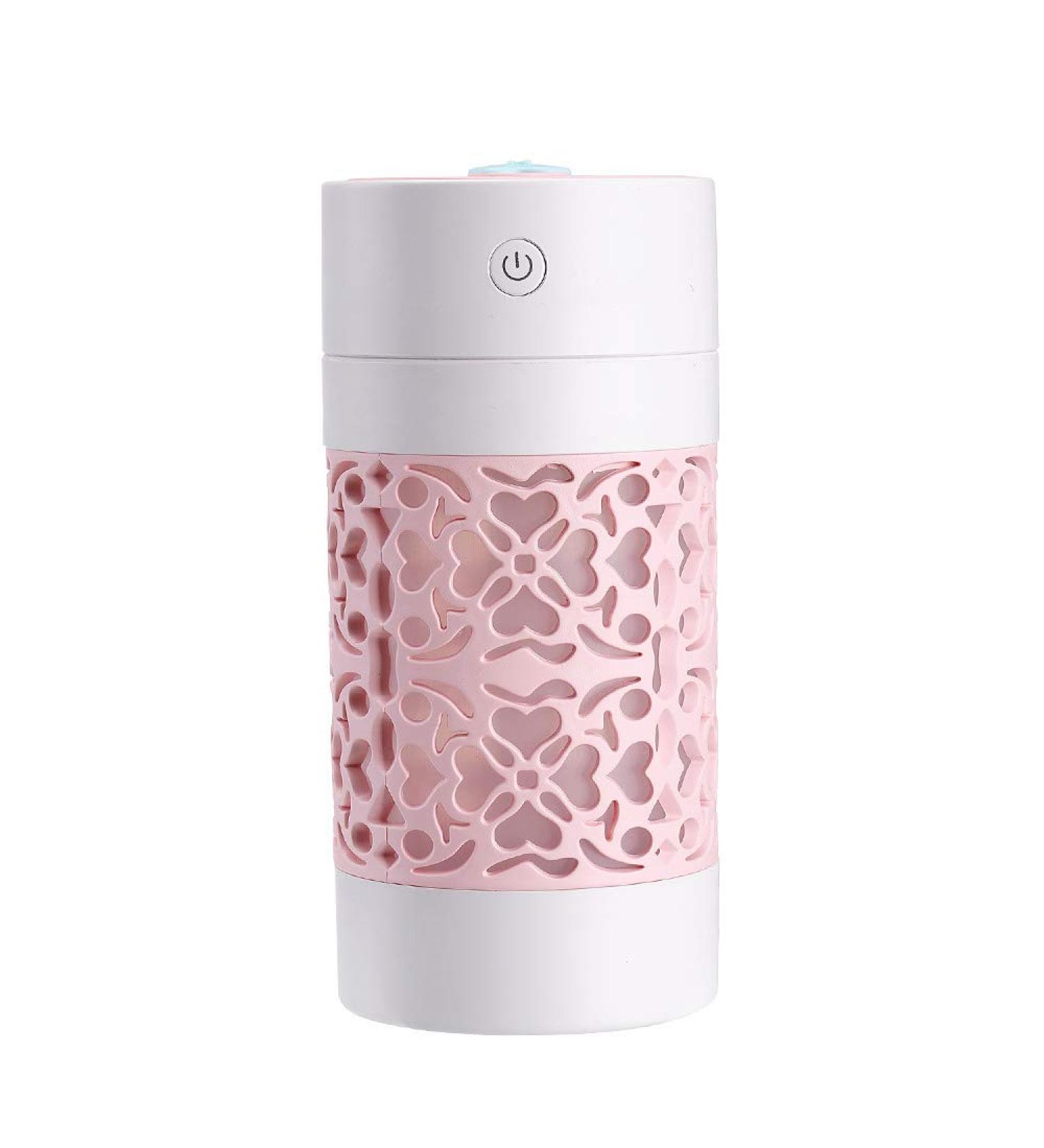 Humidificateur pour chambre coucher voiture bureau humidificateur ultrasons diffuseur d'aromath rapie portable avec brume fra che et 7 - Buy Online on GoSupps.com