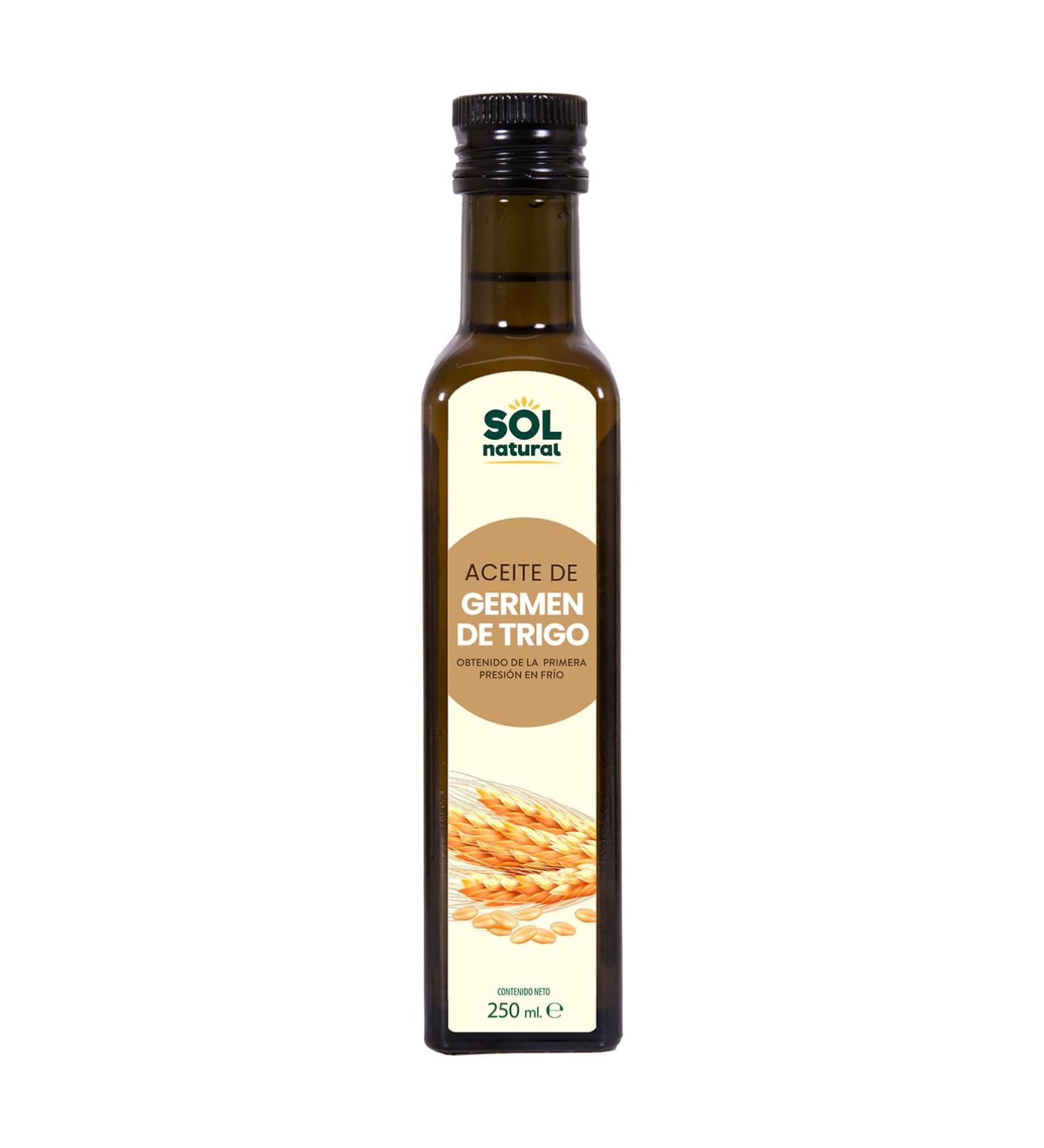  SOLNATURAL Solnatural Wheat Germ Oil 250 ml - Buy Online on GoSupps.com