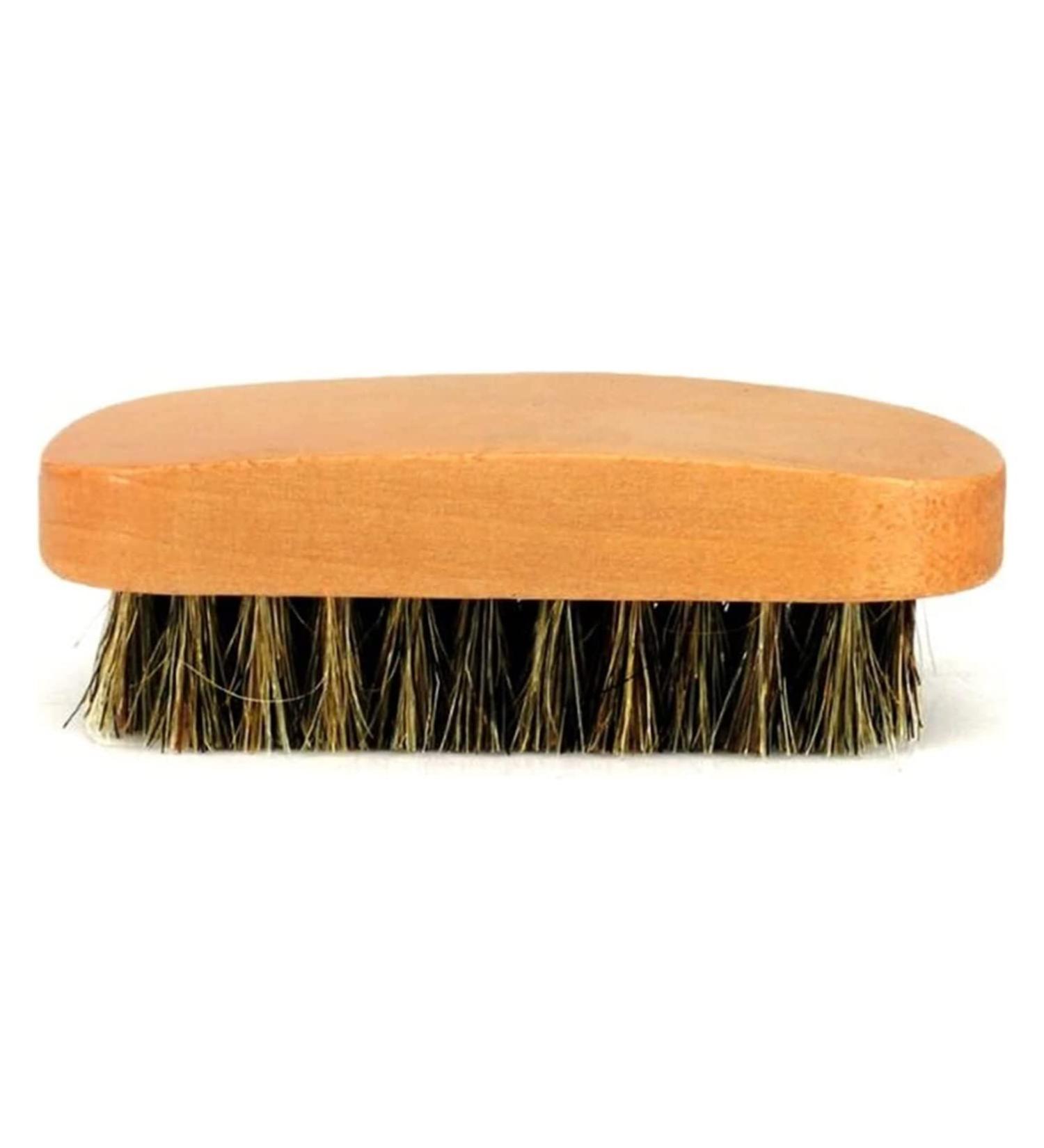 Shoe Brush Horsehair Shoe Shine Brushes with Horse Hair Bristles for Boots Shoes Leather Care Cleaning Brush for Suede Nubuck Boot Brush As Picture Show - Buy Online on GoSupps.com