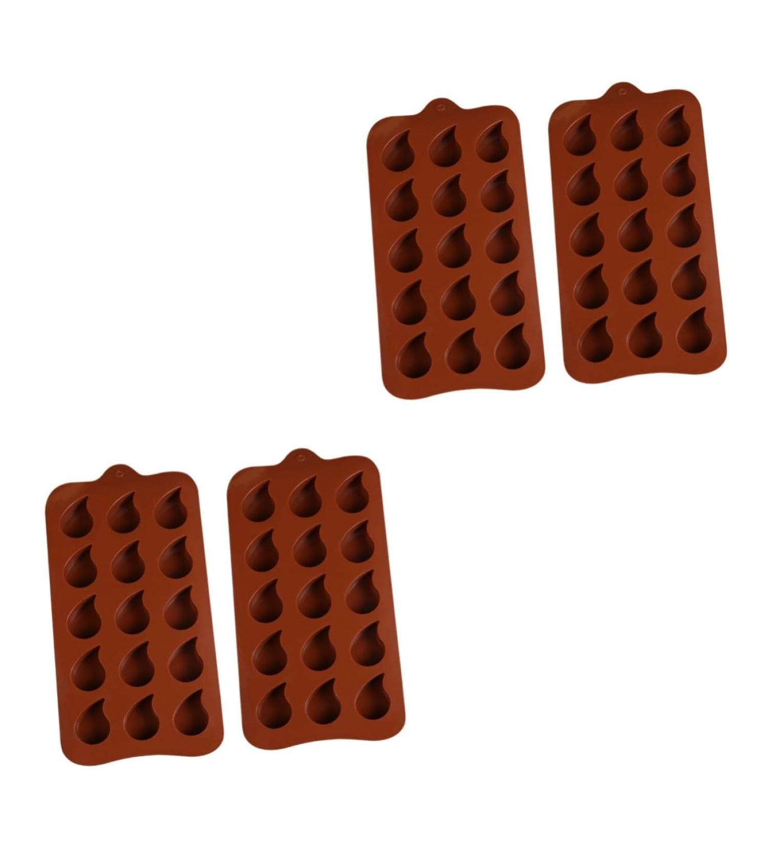 Milisten Polymer Clay Cutters 4 Pcs 3D Assorted Chocolate Candies Wax Melt Moulds 21*11*2.5cmx2pcs As Shownx2pcs - Buy Online on GoSupps.com