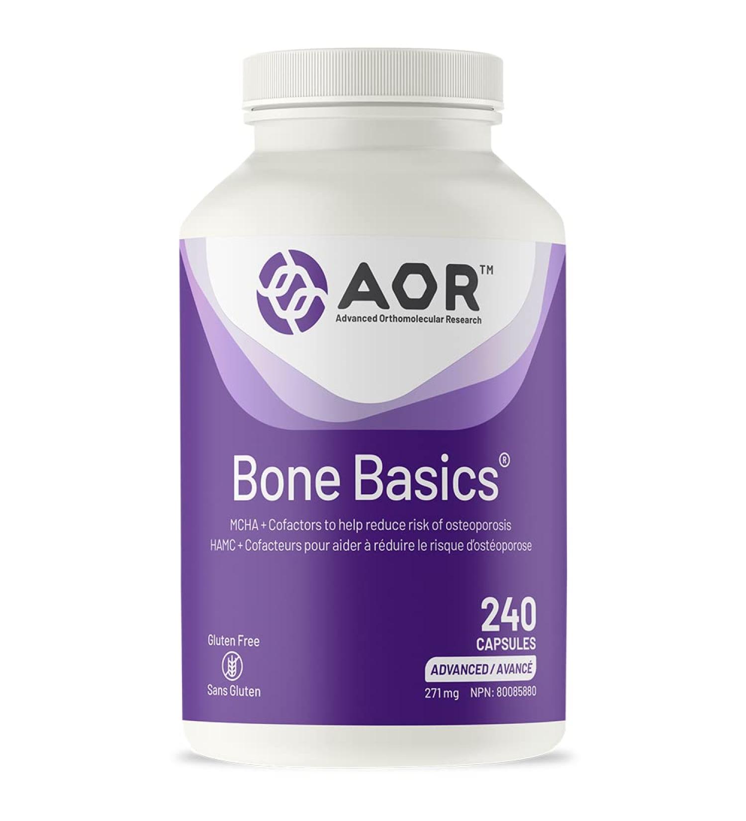 AOR Bone Basics 240 CT - Support Bone Health with High-Quality Formula - Buy Online on GoSupps.com