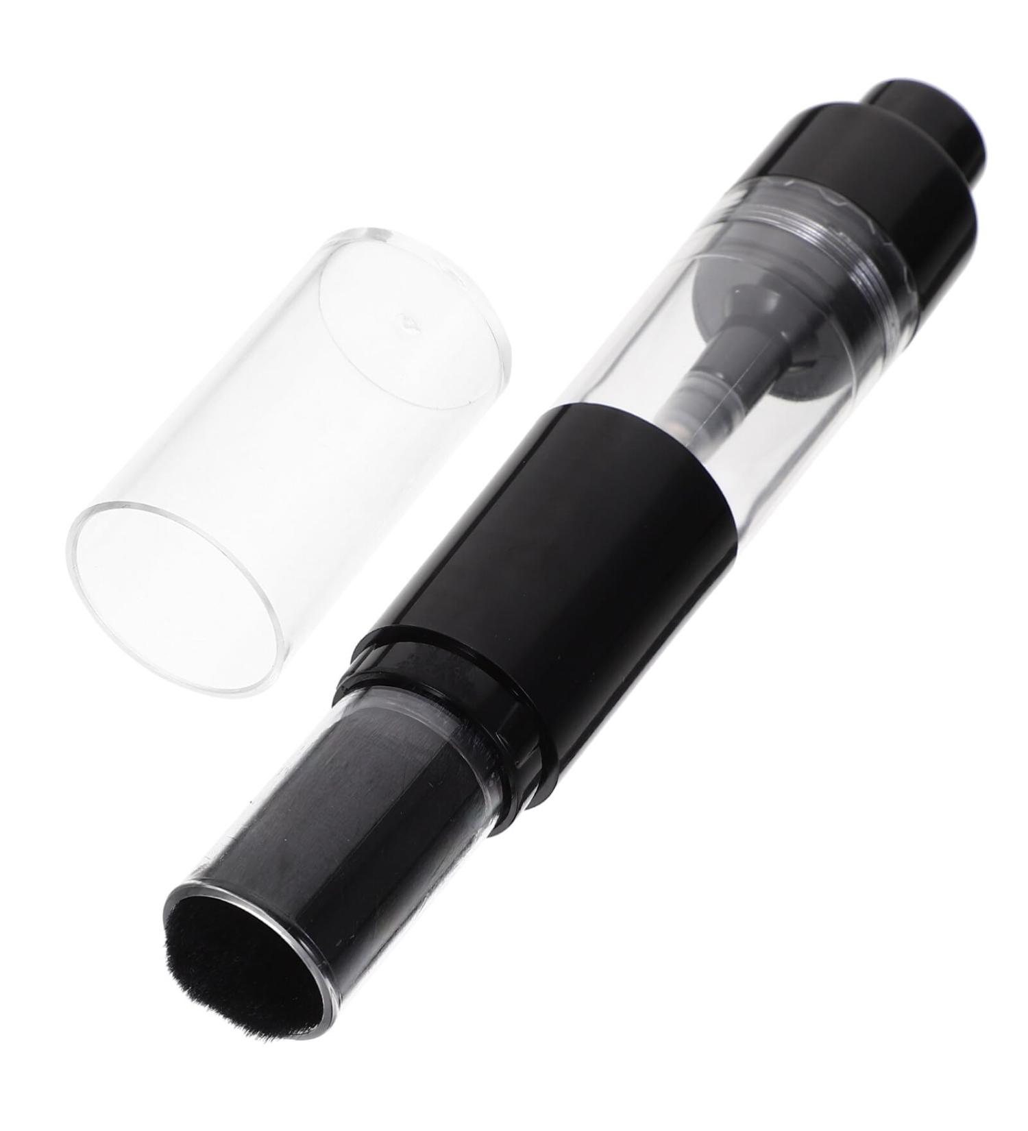 Beaupretty Loose Travel with Retractable Reusable Brush Fiber Portable Powder Applicator Bottle Makeup Foundation Supplies Dust Artificial Cleaning Buttons Refillable Cosmetic Jar - Buy Online on GoSupps.com