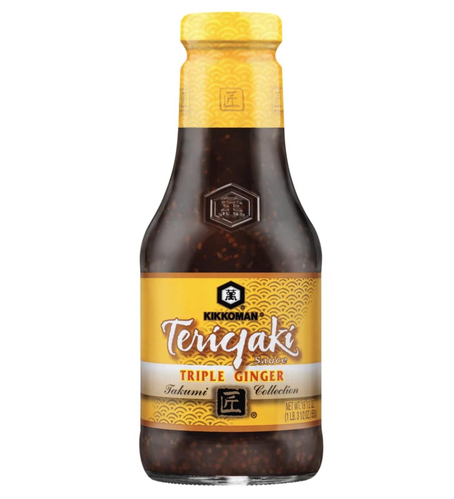 KIKKOMAN Teriyaki Takumi Triple Ginger Sauce 473ml