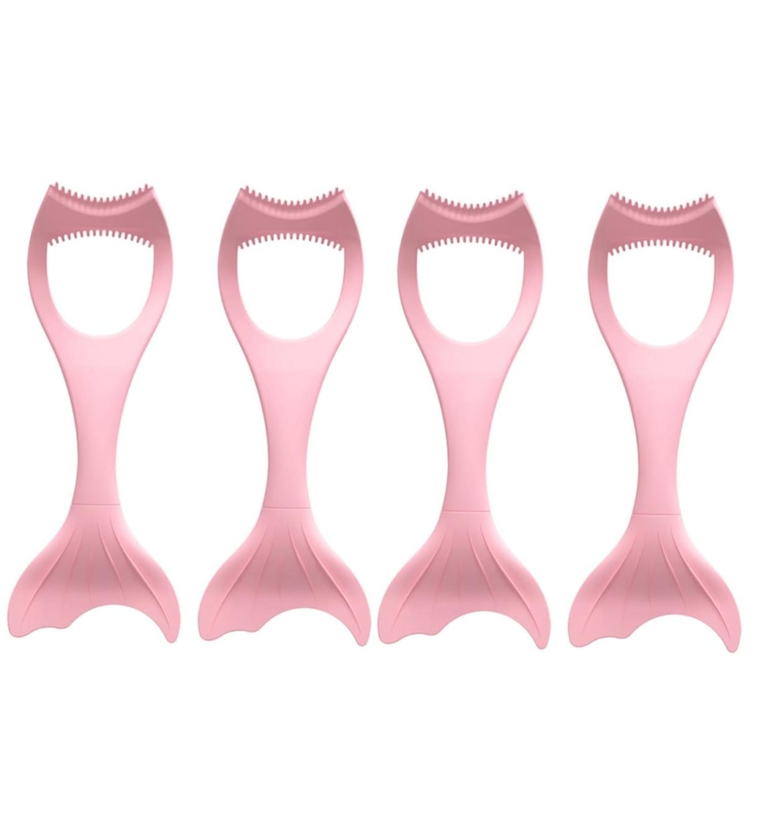 Ipetboom 4 Pcs Mascara Brush Silicone Molds Makeup Lipstick Silicone Eyeliner Aid Tools Seal Girl Cosmetic - Buy Online on GoSupps.com