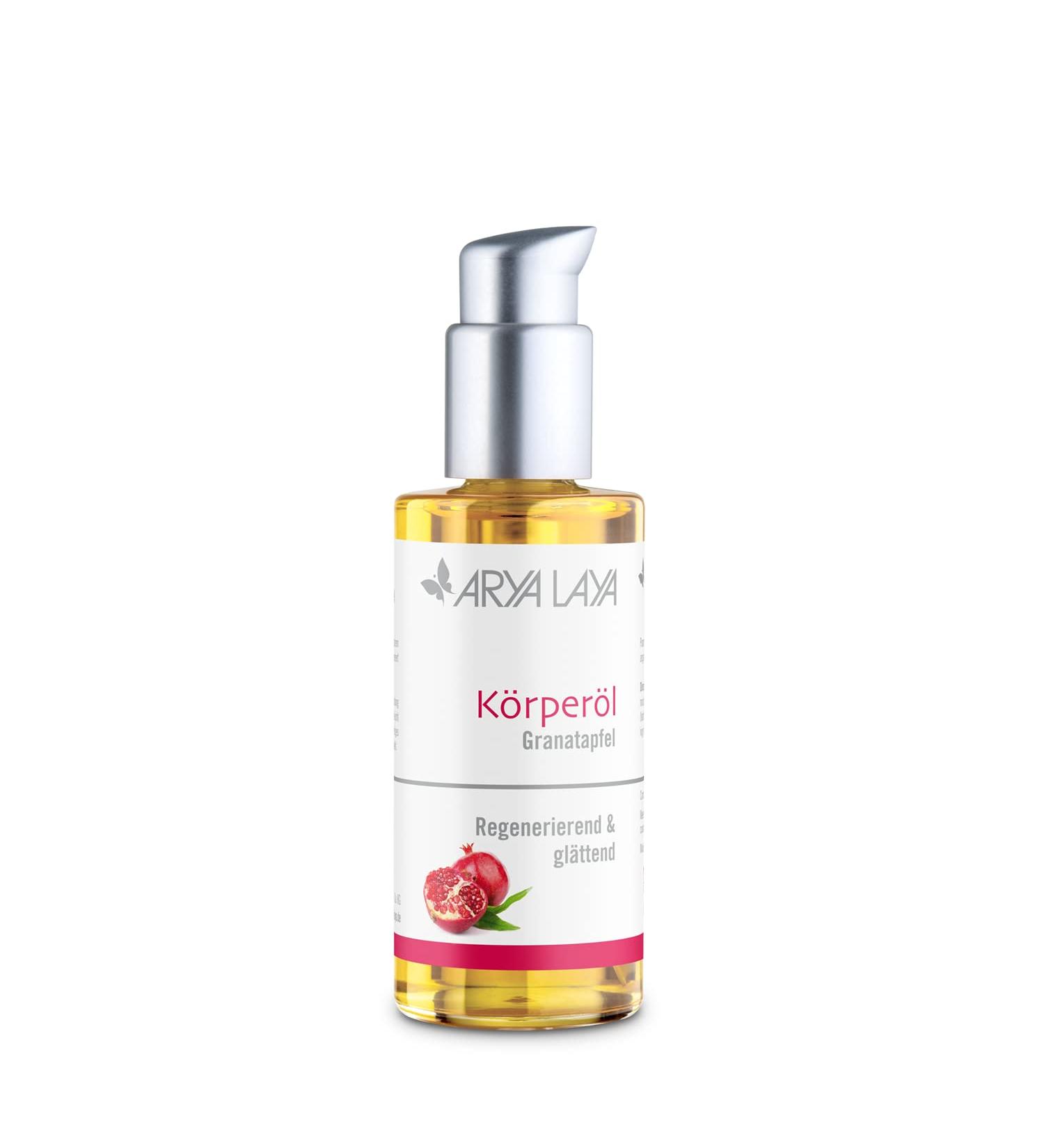 Arya Laya Pomegranate Body Oil 100 ml - Nourishing & Hydrating | International Shipping Available - Buy Online on GoSupps.com