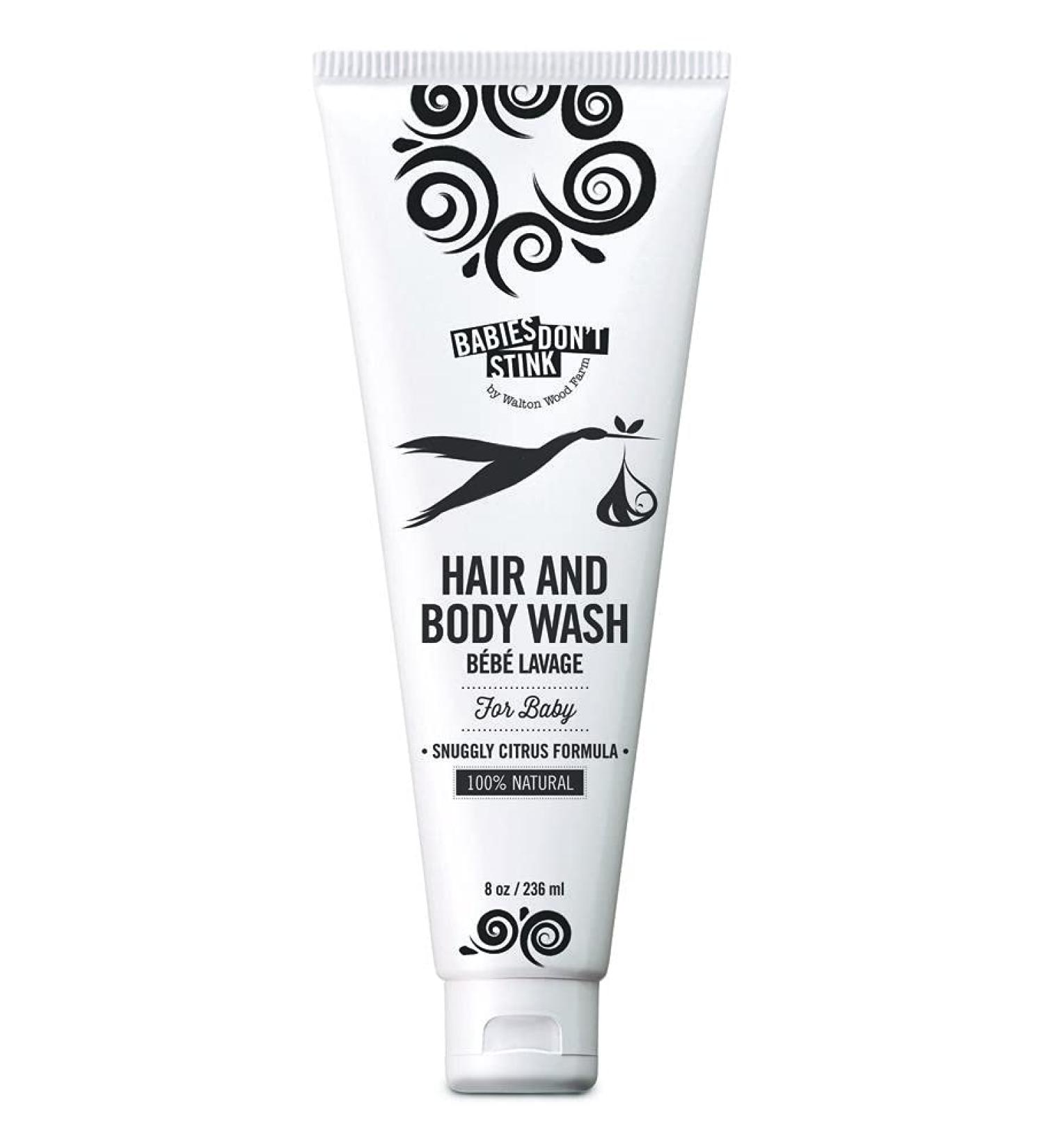 Walton Wood Farm Babies Don't Stink - Hair and Body Wash 8 oz