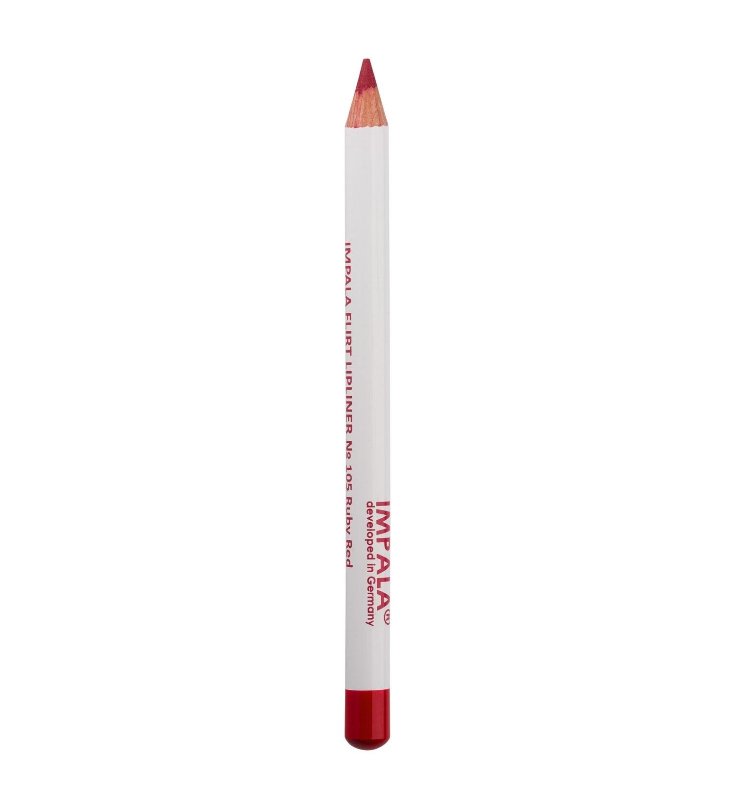 Flirt Matt Lip Liner | Long-Lasting Waterproof Lip Liner in Ruby Red 105 | International Shipping Available - Buy Online on GoSupps.com