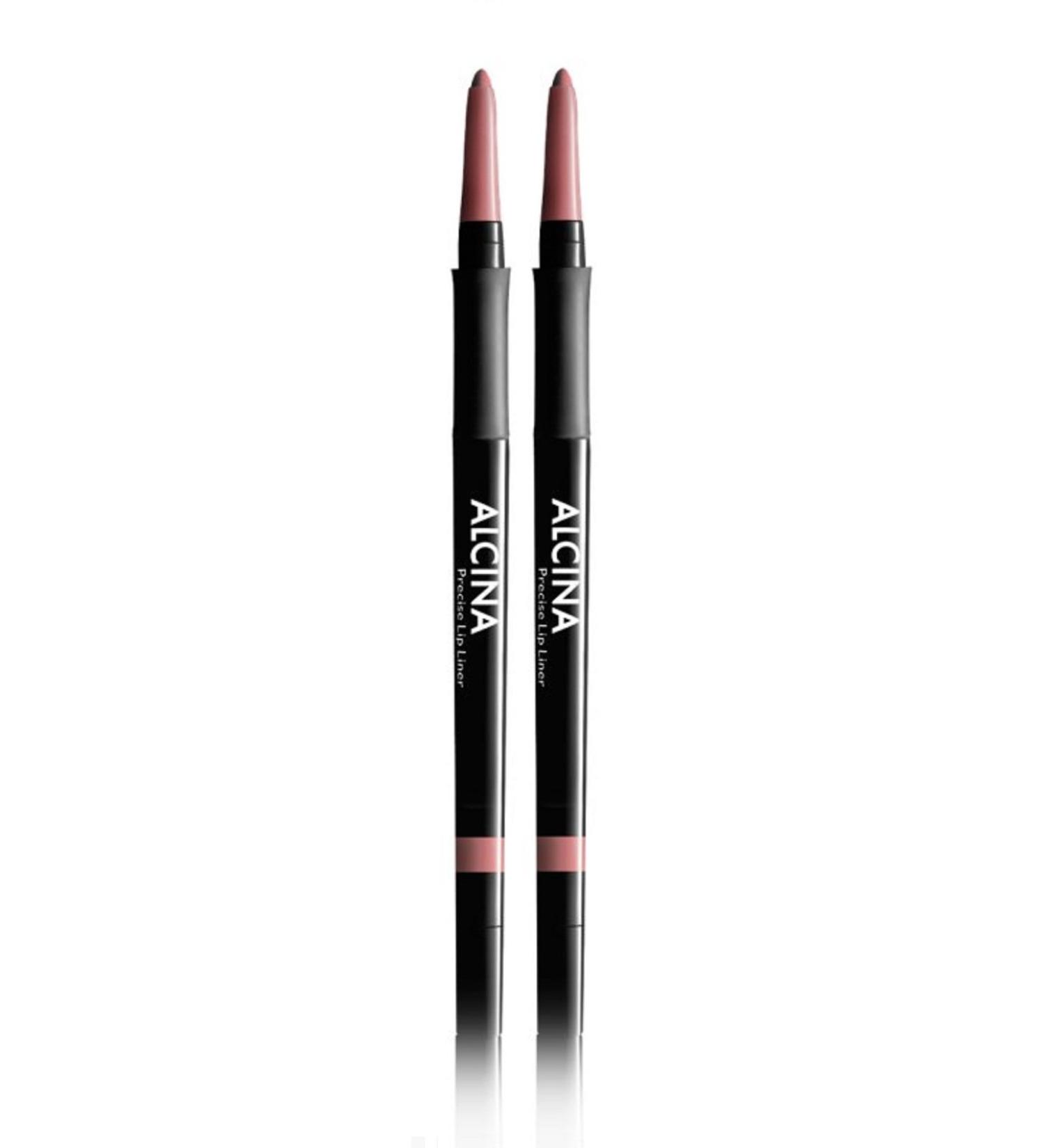 2x Precise Lip Liner Alcina lip contour pen Natural 010 decorative cosmetics