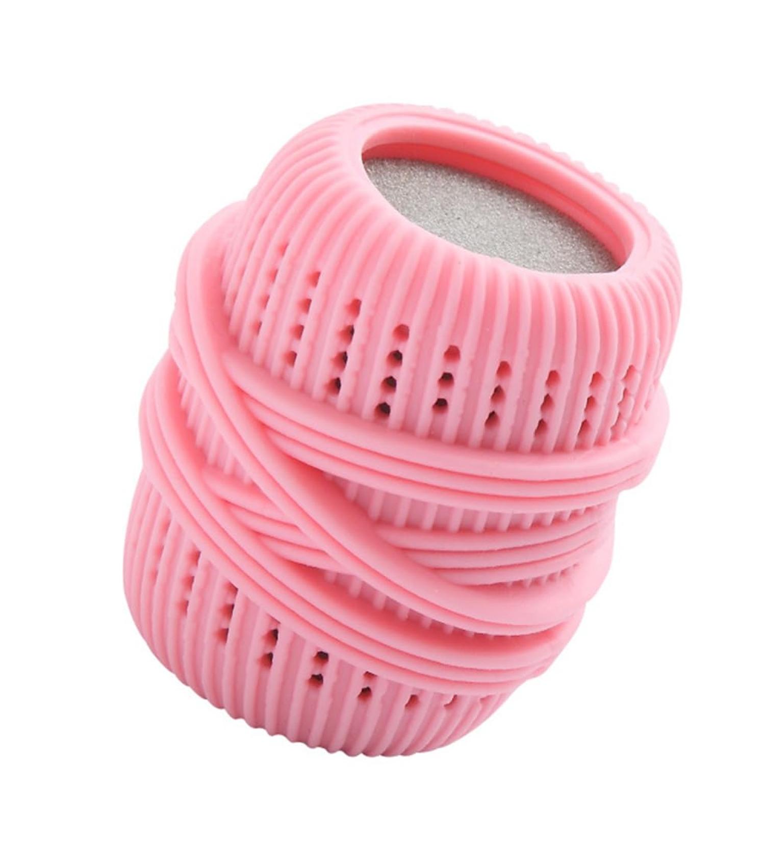 Anti-tangle substitute Washer cleaning ball Laundry Washing Ball Magic Laundry Ballfabric softener dispenser Laundry soap Laundry Balls Washing Machine Washing Ball clothes (Pink) - Buy Online on GoSupps.com