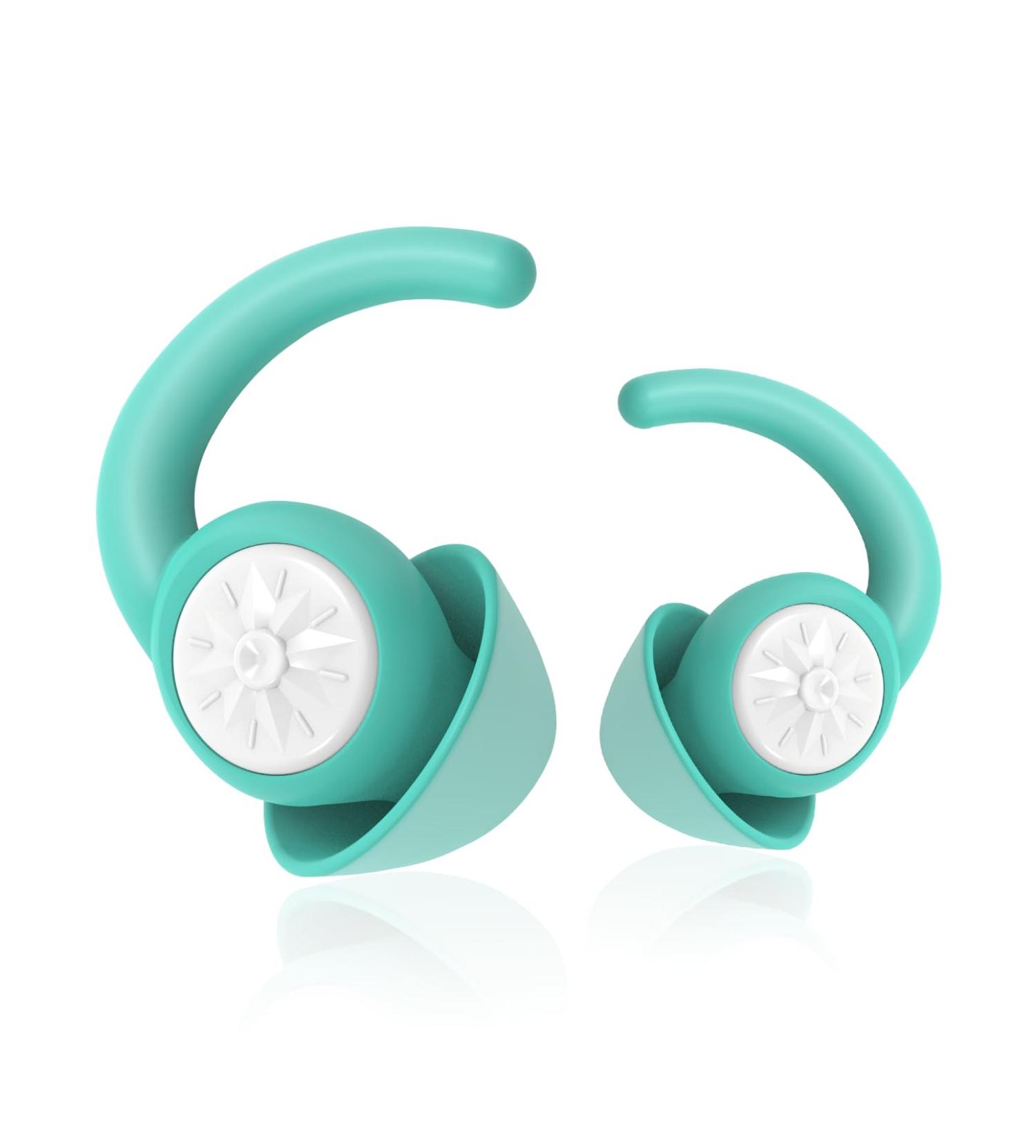 Buy Noise Cancelling Ear Plugs for Sleeping - 2 Pairs Soft Silicone Hearing Protection for Snoring & Construction | WH-Green - Buy Online on GoSupps.com