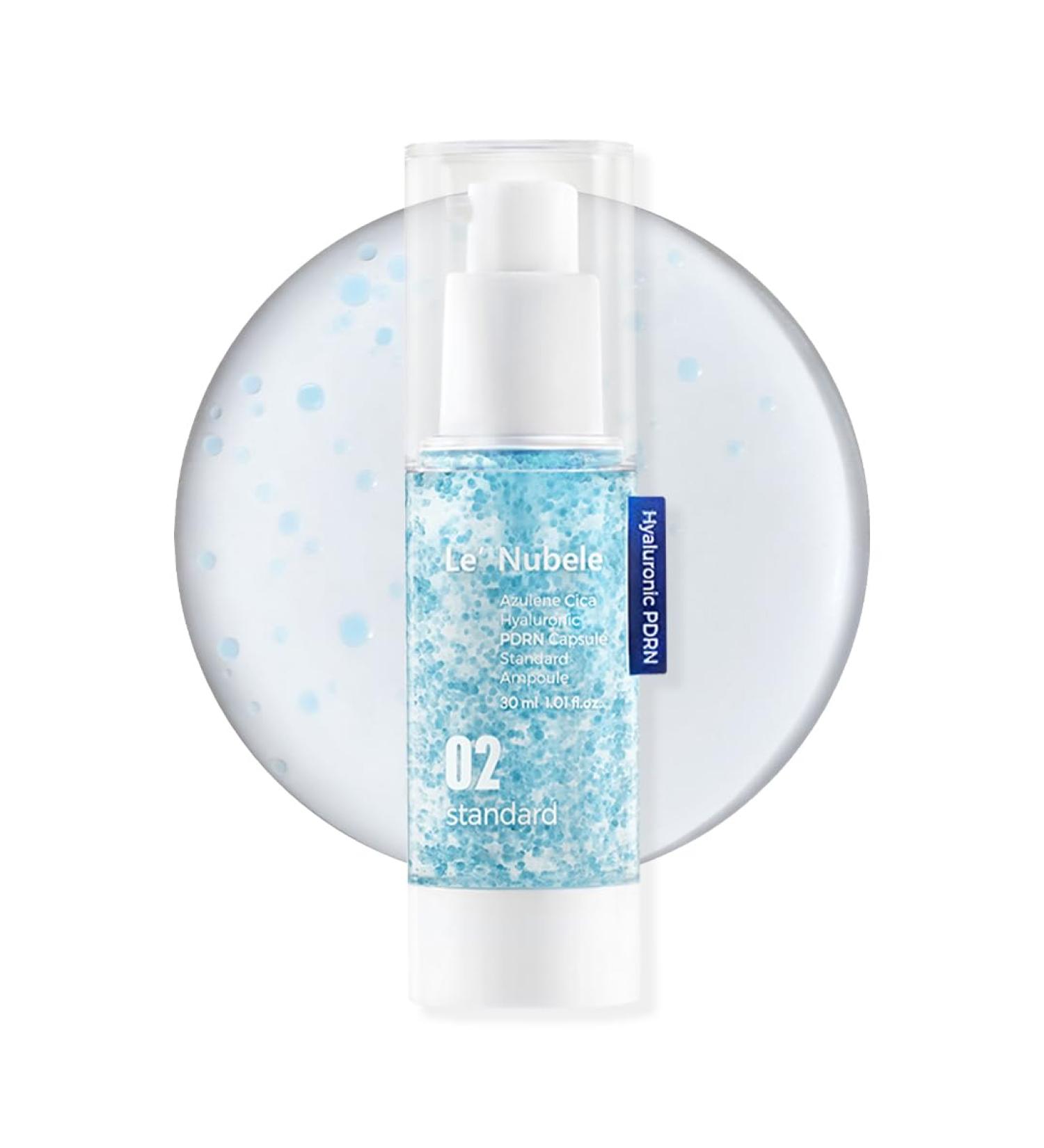 Le Nubele Azulene Cica Hyaluronic PDRN Capsule Standard Ampoule 02 Salmon DNA PDRN 3 000ppm Peptide Collagen Booster Skin Rejuvenation Hydrating Acne Skin Korean Skin Care 30ml/1.01 fl.oz. - Buy Online on GoSupps.com