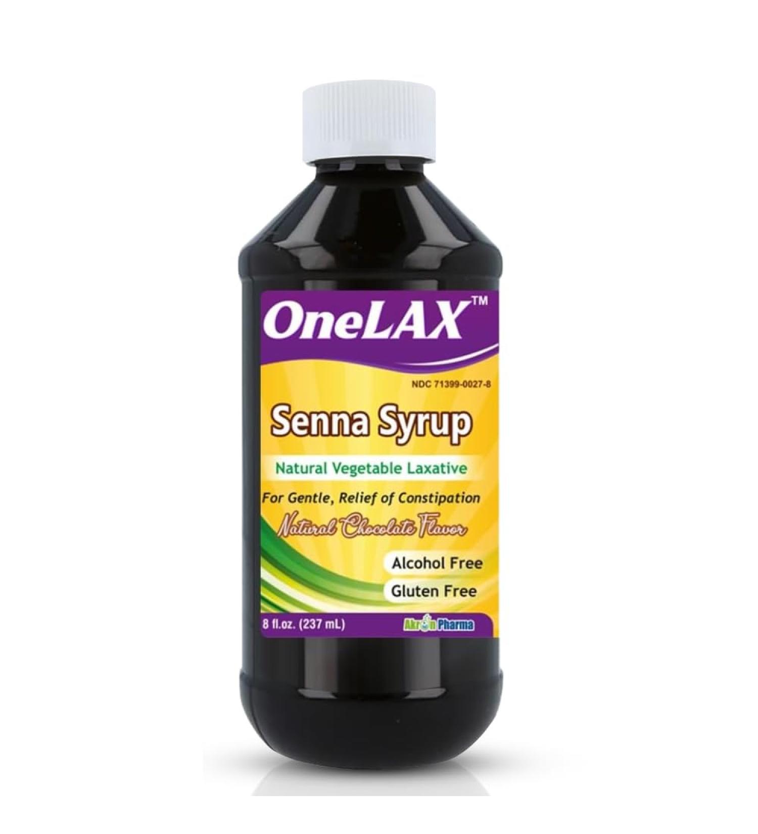 Buy Senna Syrup - Natural Vegetable Laxative | Gentle Constipation Relief | 8fl.oz Chocolate Flavor - International Shipping Available - Buy Online on GoSupps.com