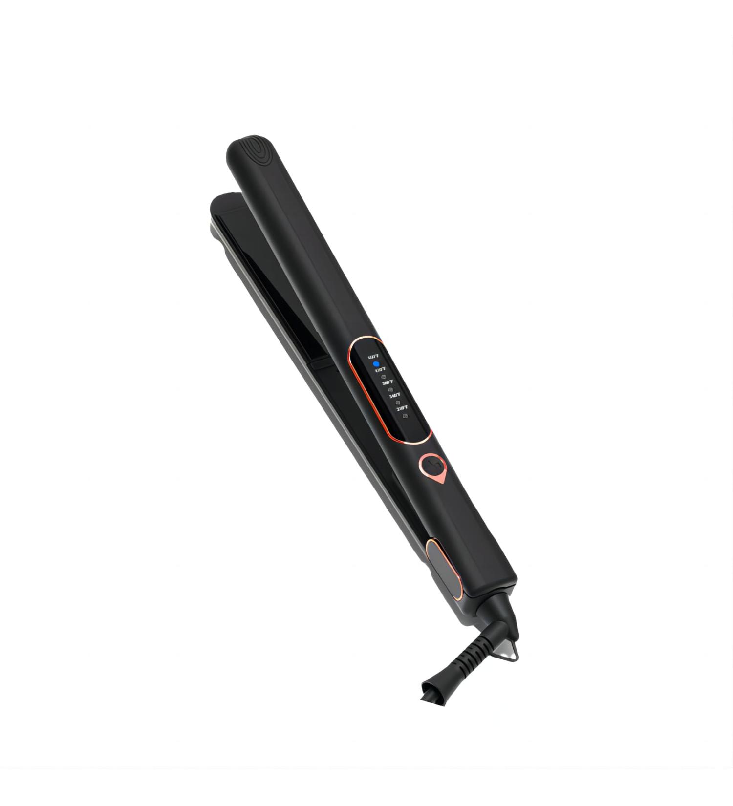 Best Hair Straighteners for Thick Hair | Ceramic Flat Iron & Travel Hair Straightener - No Damage Black Finish - Buy Online on GoSupps.com