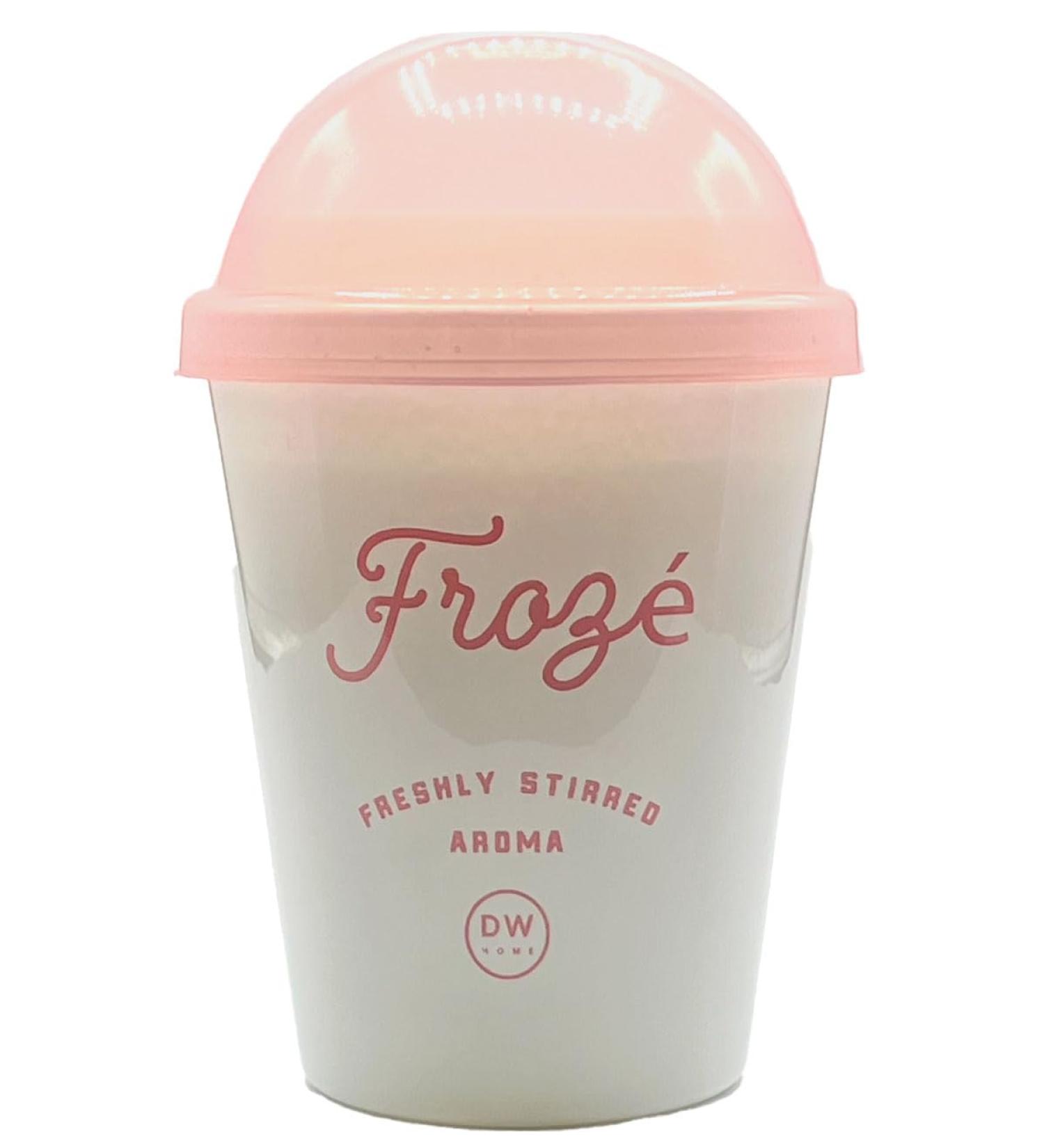 Smoothie Candle Froze Freshly Stirred Aroma White