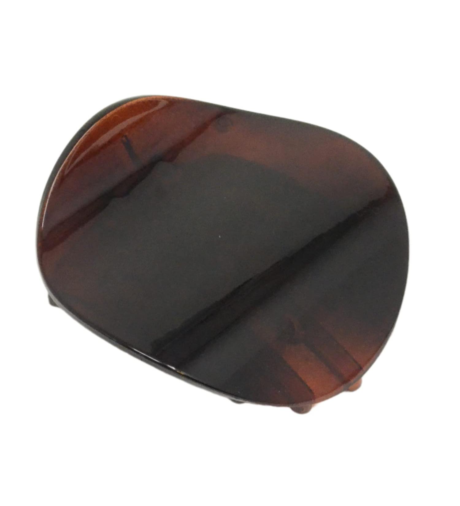 Parcelona France Onde Celluloid Tortoise Shell Hair Claw - 2 3/4 Inch - Buy Online on GoSupps.com