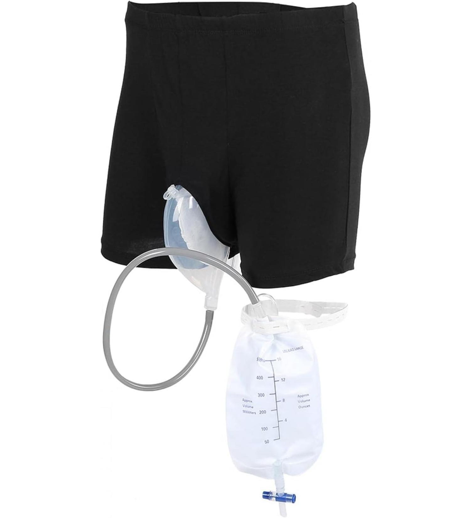 Incontinence Pee Bag Portable Leak Proof Incontinence Pants Urine Bag Holder Collection Bag Wearable Leak Proof Urinal System Wearable Men's Urinary Male Pee Bag (Size : Medium (69-92cm)) - Buy Online on GoSupps.com