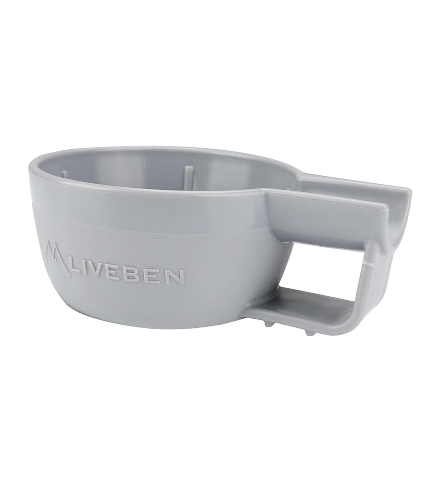 Amagogo Durable Soap Cup Bowl for Wet Shaving | Razor Cup - Perfect Gift for Friends & Husbands | Gray - Buy Online on GoSupps.com