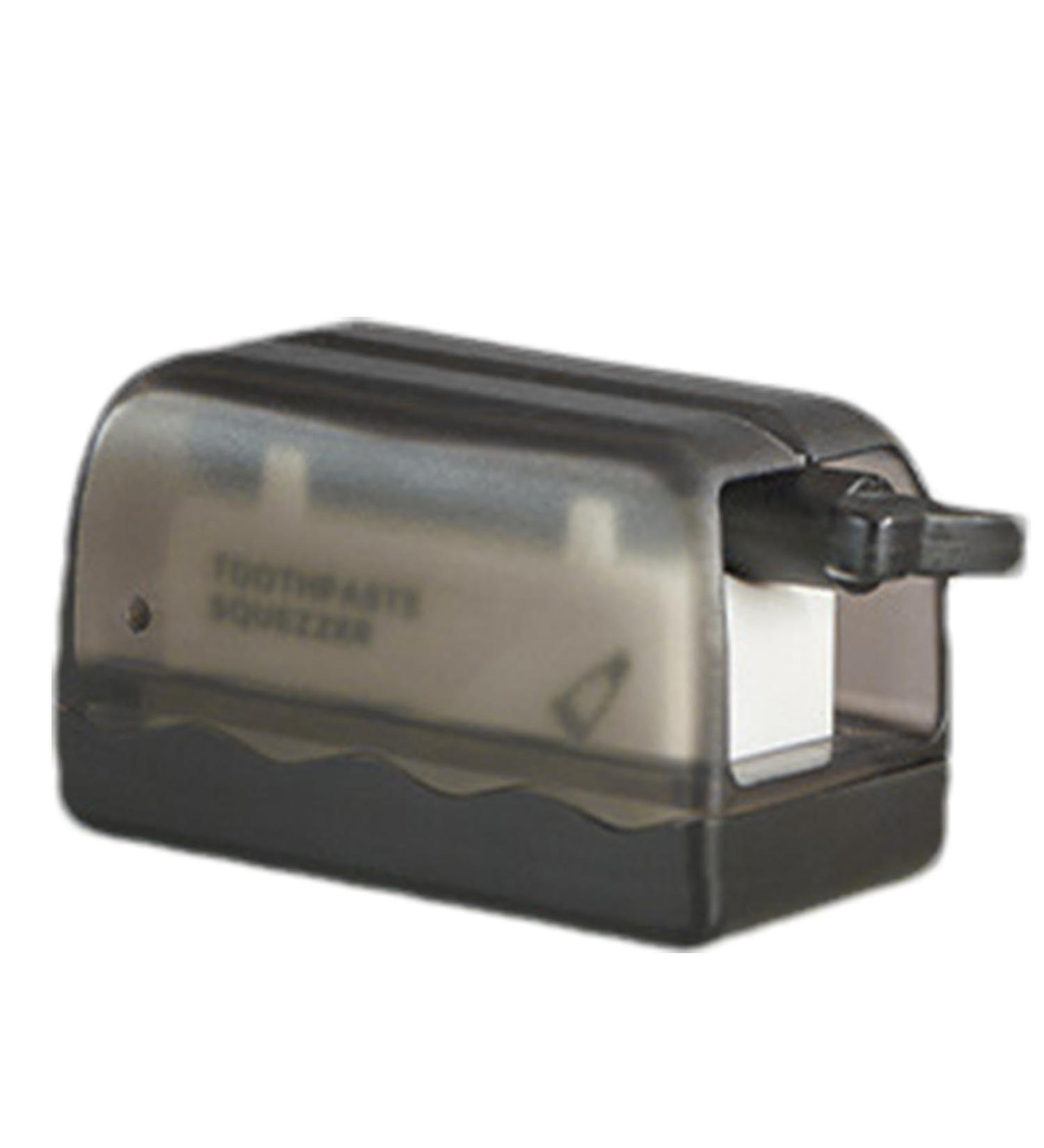 Toothpaste Squeezer Rollers Seat Stand Tube Holder Easy Squeeze Toothpaste Holder Roller for Efficient Dispensing Ideal Toothpaste Seat Holder Stand for Bathroom Accessories Transparent Gray - Buy Online on GoSupps.com