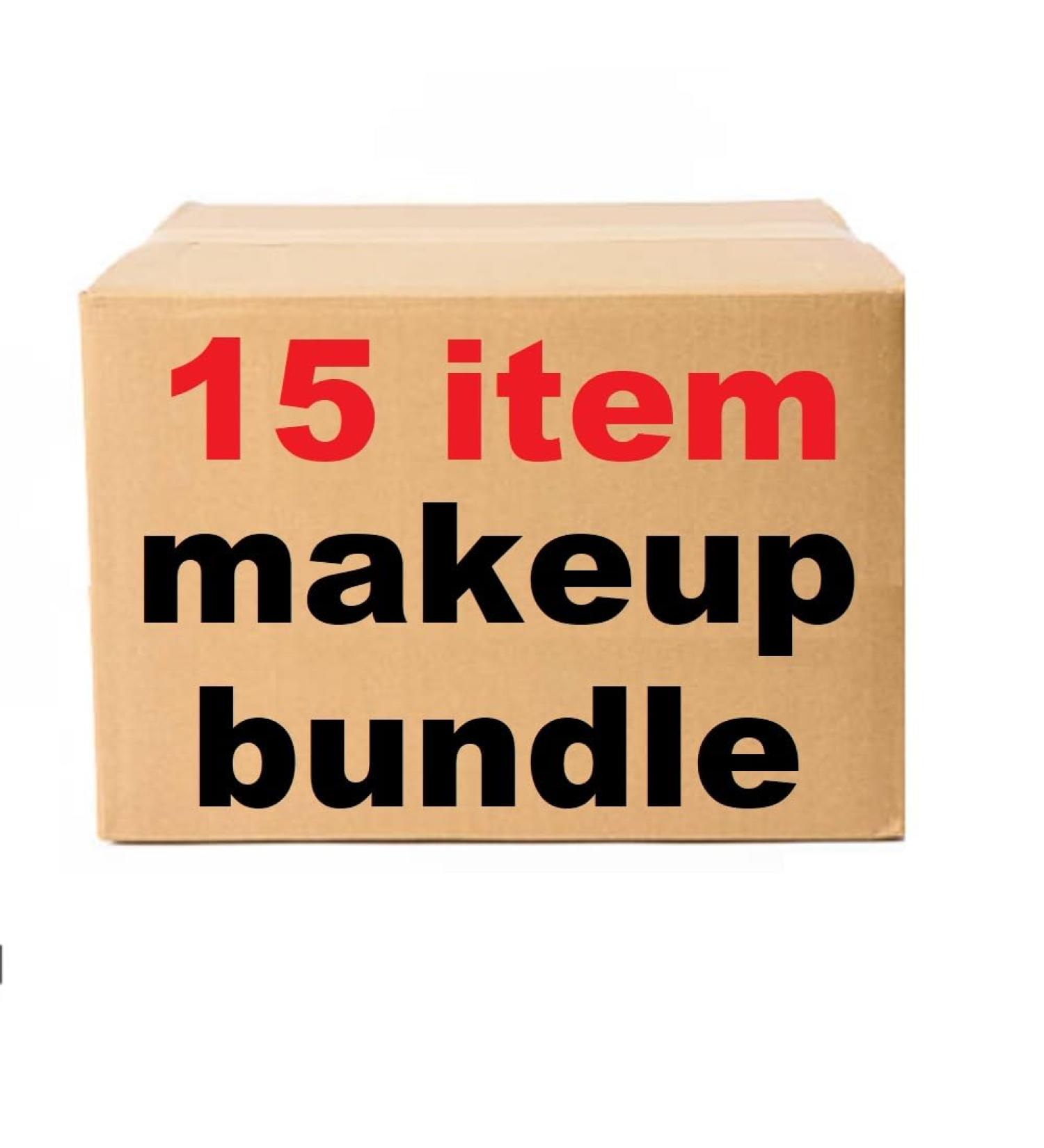 15 item makeup bundle - cosmetics set starter kit - great for gifts Christmas presents stocking/beauty advent calendar fillers - favours - party bags and pampering uk - Buy Online on GoSupps.com
