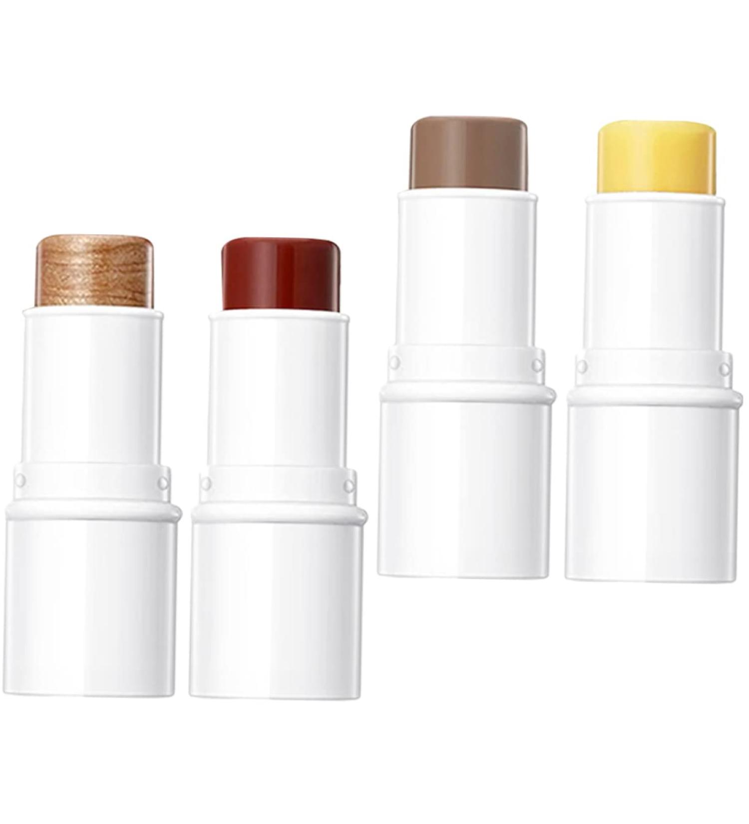 SKISUNO 1 Set Contour Stick Makeup Highlighter Stick Blush Stick for Cheeks Face Highlighter Stick Blush Contouring Makeup Kit for Beginners Contour Kit for Women Stick Highlighter - Buy Online on GoSupps.com