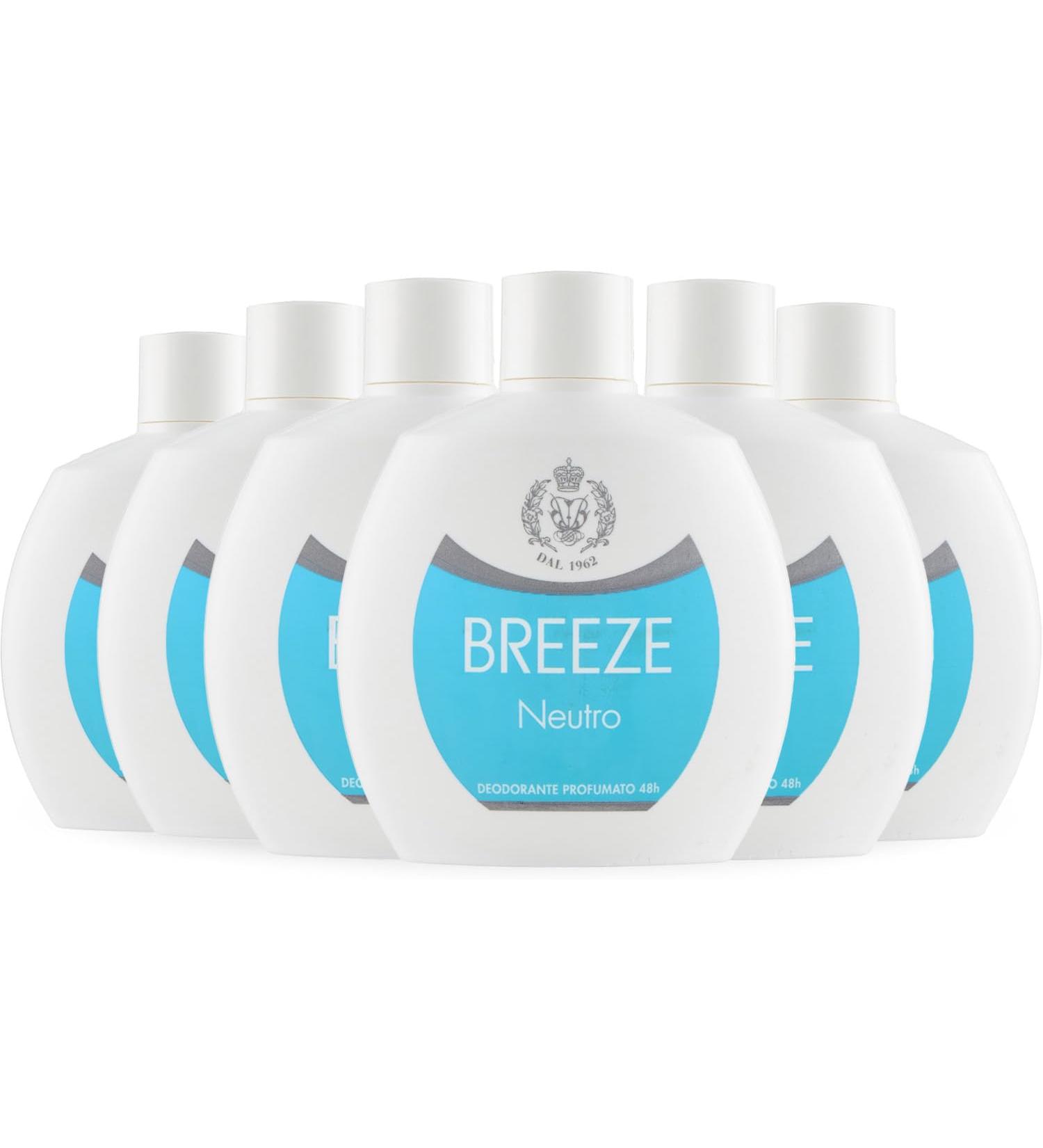 Breeze BREEZE | Deodorant Squeeze Neutral 6 x 100 ml