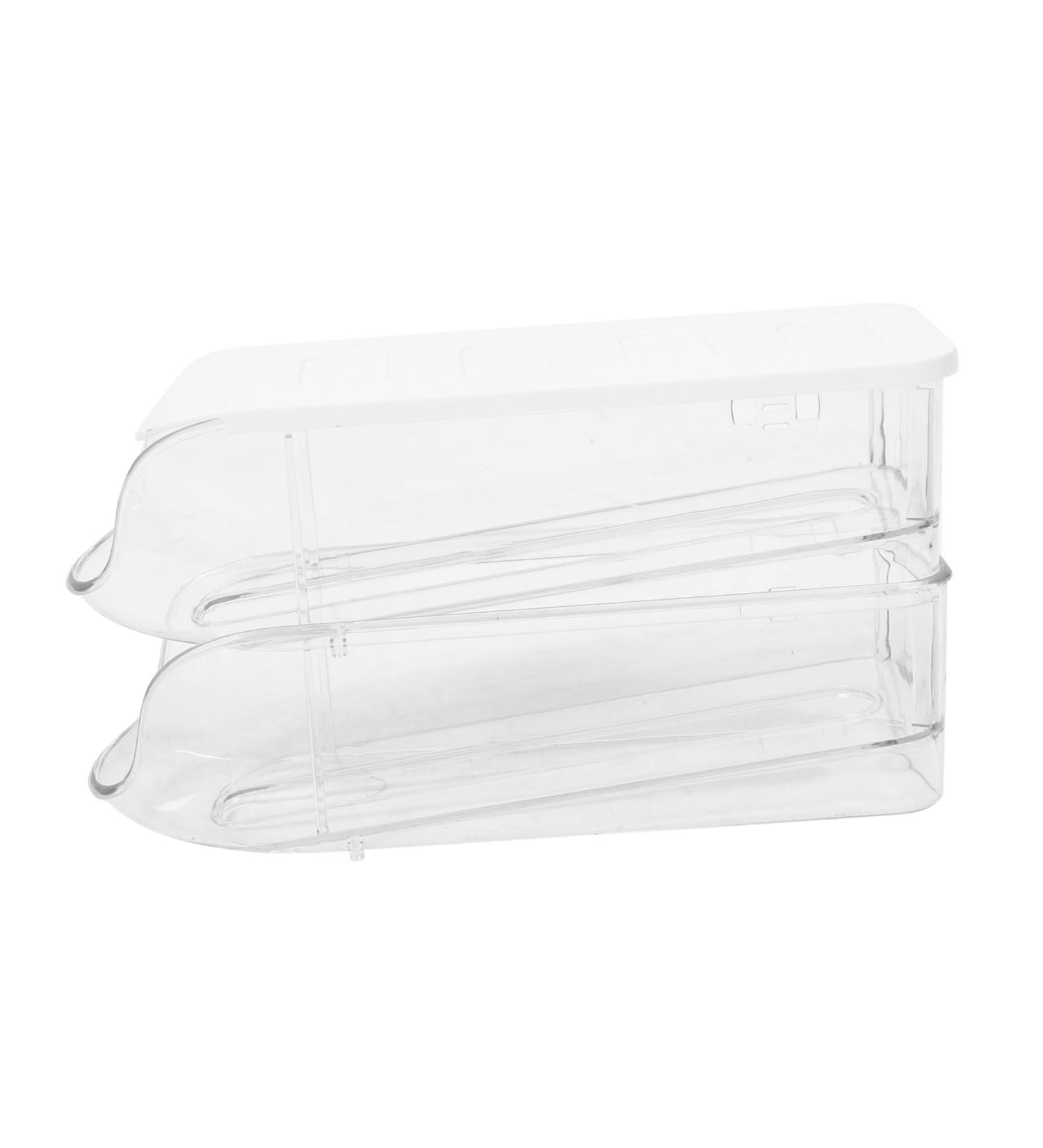 DOITOOL 2pcs Egg Storage Box Refrigerator Egg Rack Eggs Organizer Egg Tray Egg Holders Egg Carton Side Door - Buy Online on GoSupps.com