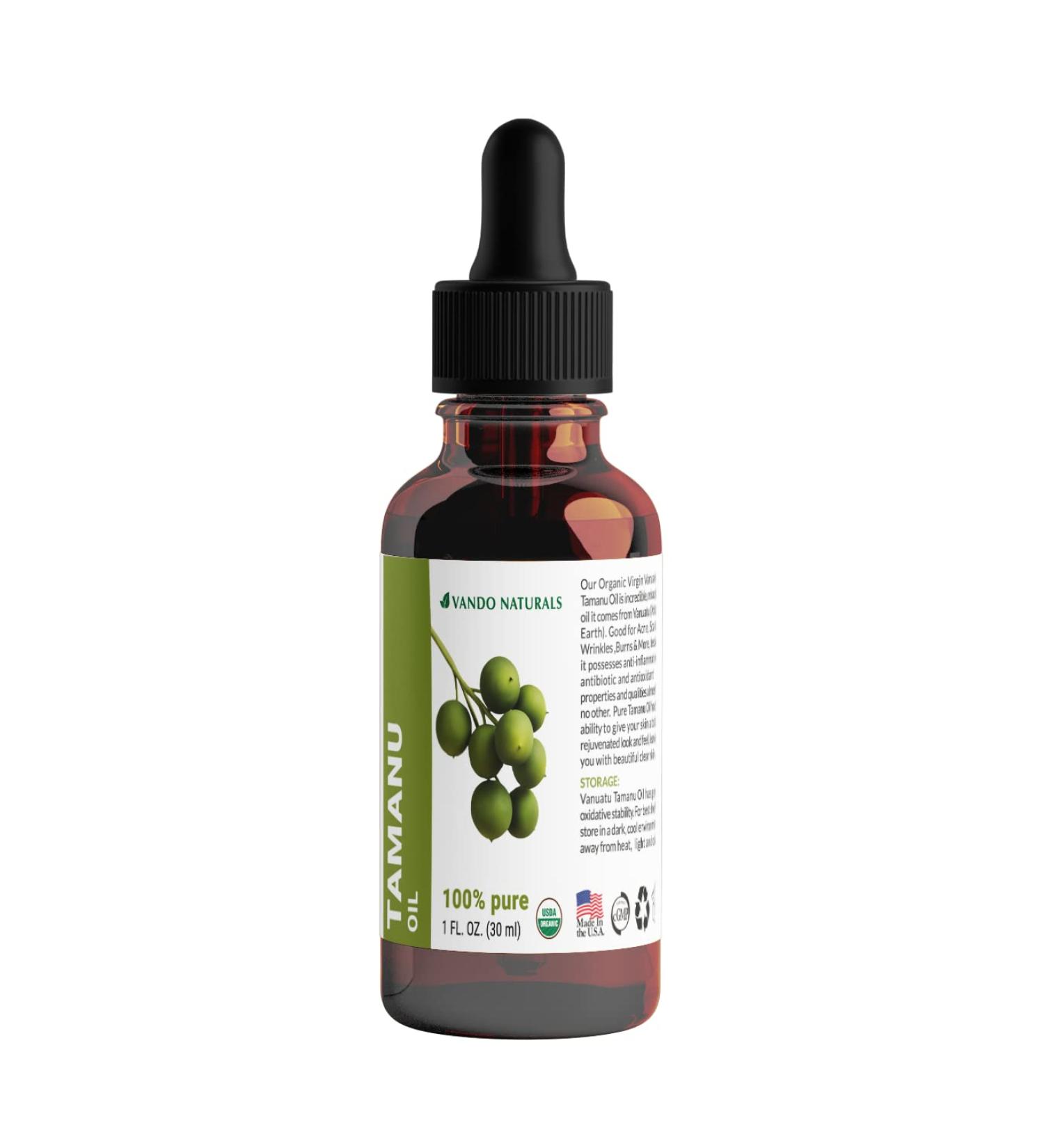 Premium Tamanu Oil - 1 Fluid Ounce for Skin & Hair | Organic & Cold-Pressed - Shop Internationally - Buy Online on GoSupps.com
