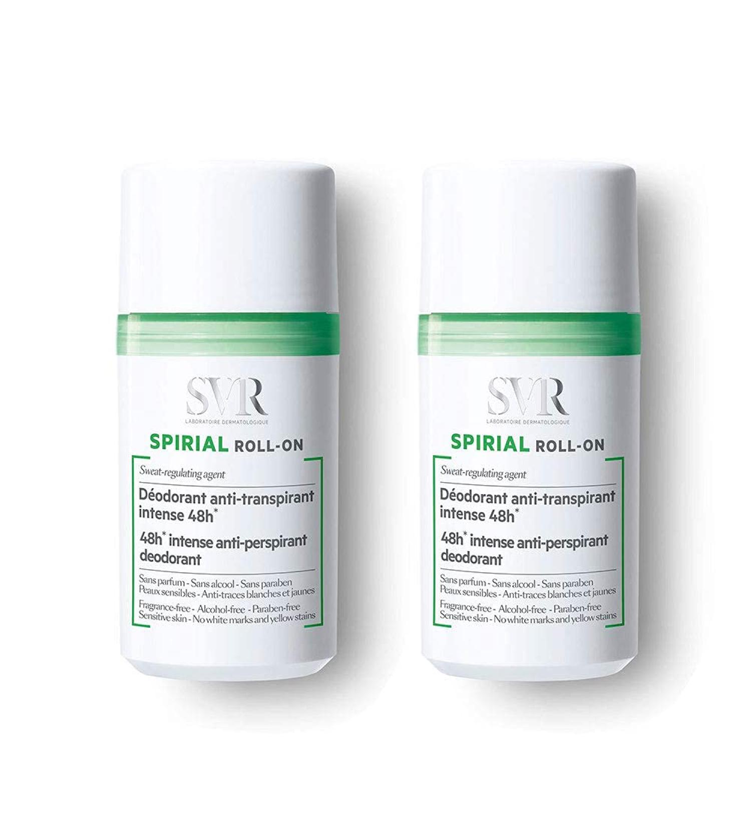 Svr Spirial Anti-perspirant Deodorant Roll-On 2x50ml