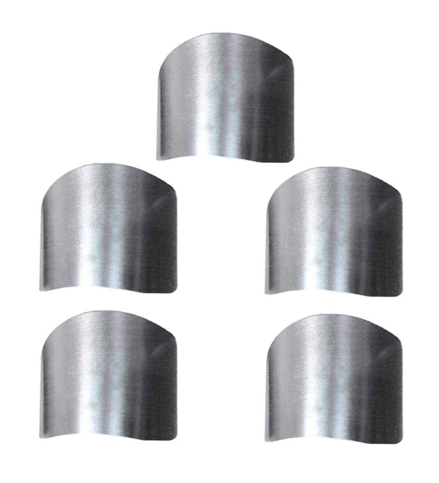 5pcs Thumb For Chopping Protective Case Stainless Steel Set - Buy Online on GoSupps.com