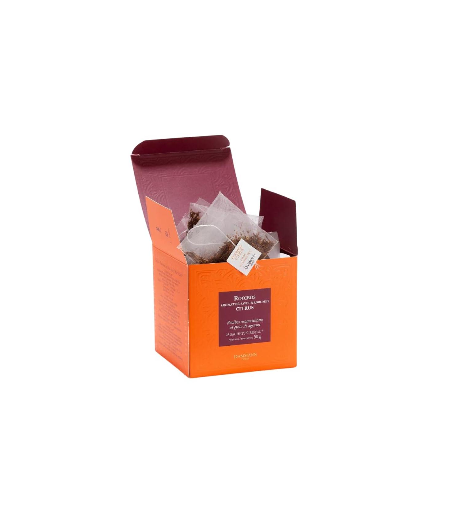Rooibos Citrus - Bo tes 25 sachets Cristal / Les Rooibos - Buy Online on GoSupps.com