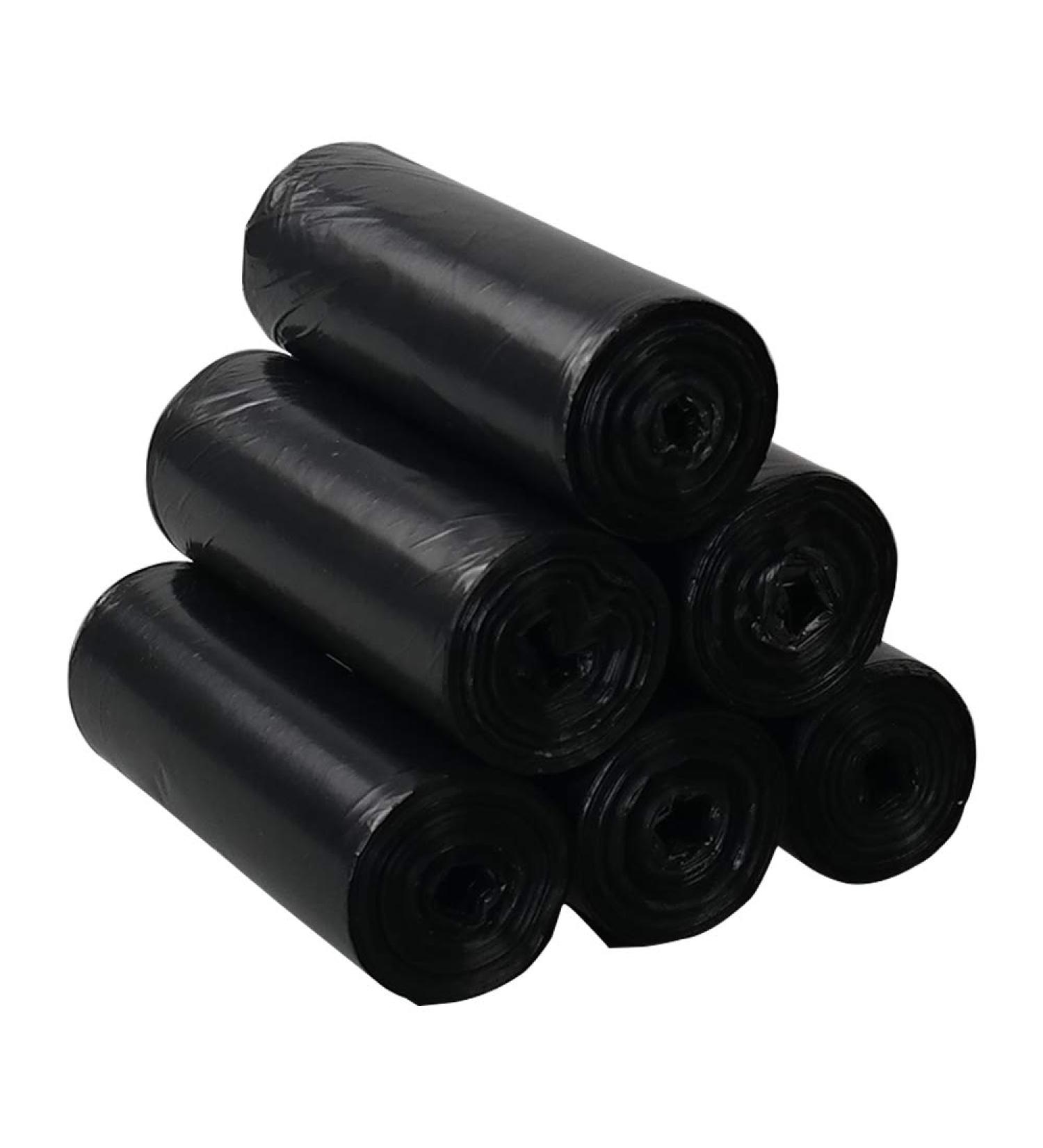 Gloreen 6L Garbage Bags Black Trash Liners 150 Counts - Buy Online on GoSupps.com